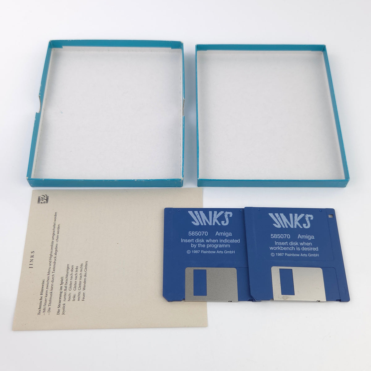 Commodore Amiga Spiel – Jinks Top Shots OVP PAL