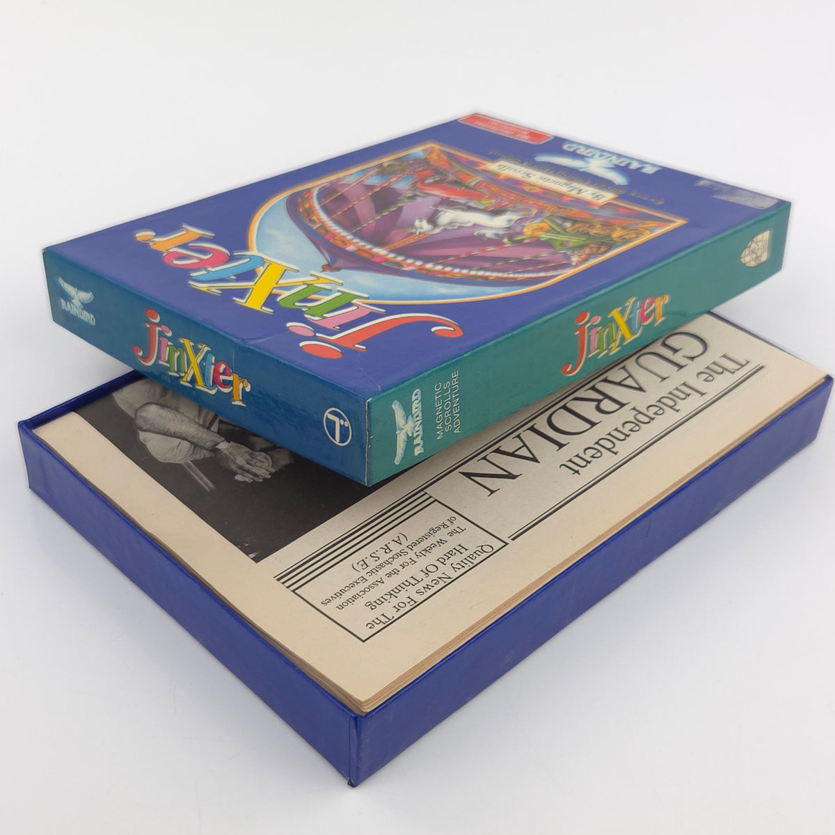 Amiga Spiel Jinxter Big Box OVP CBM PAL Disk Rainbird