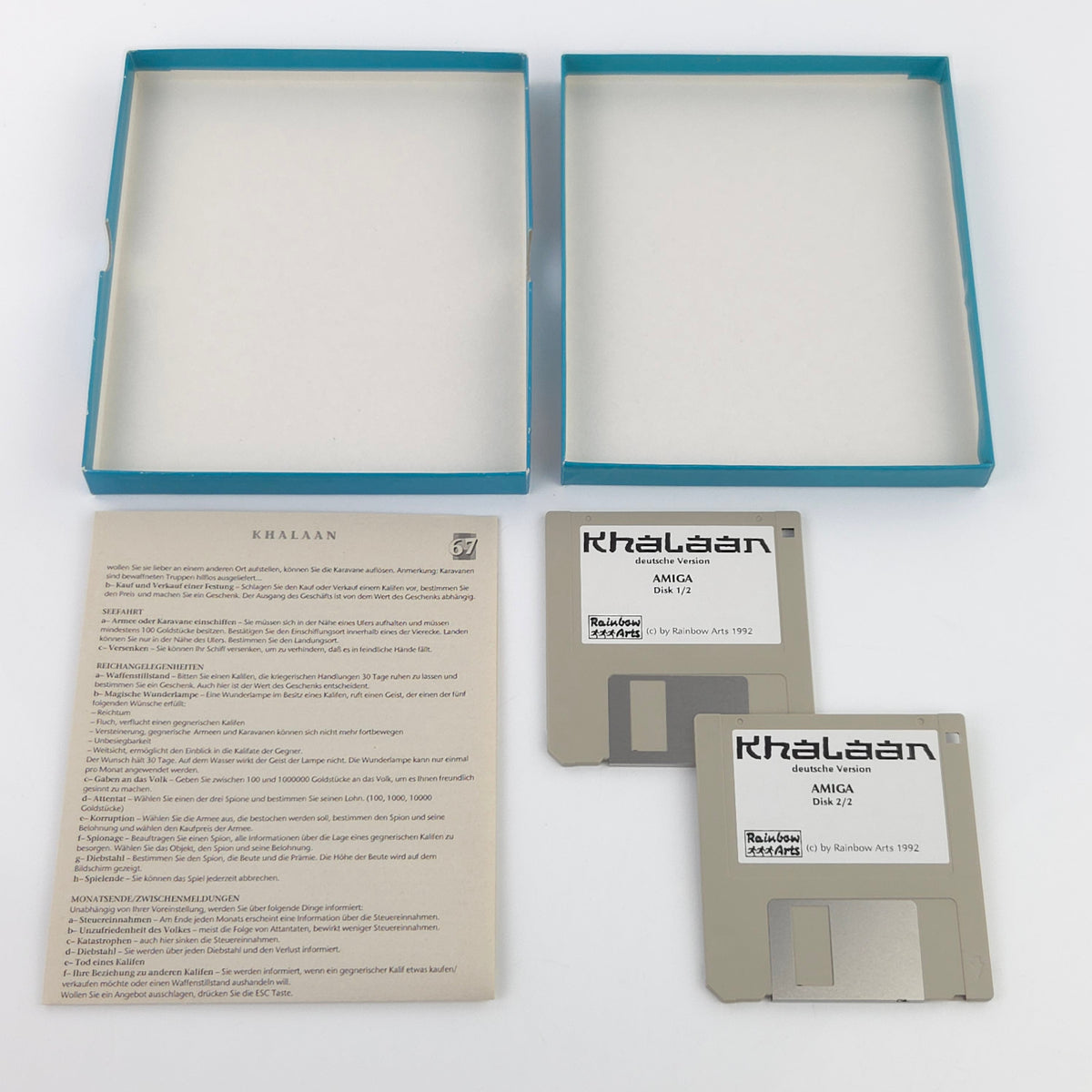 Commodore Amiga Spiel – Khalaan (OVP PAL)