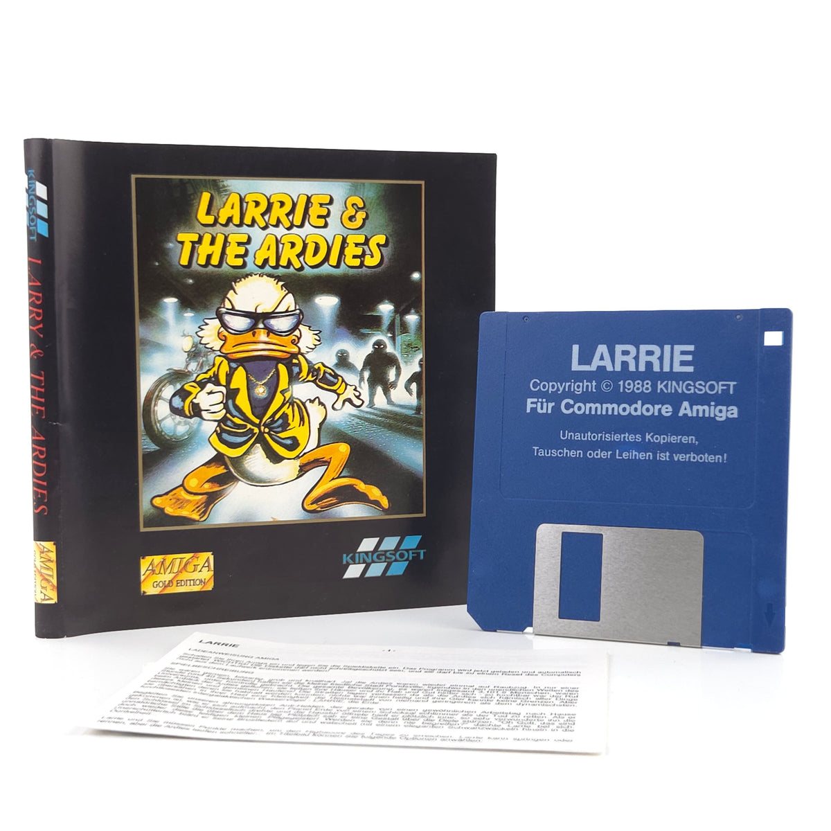 Amiga Spiel Larrie and the Ardies Kingsoft Disk PAL