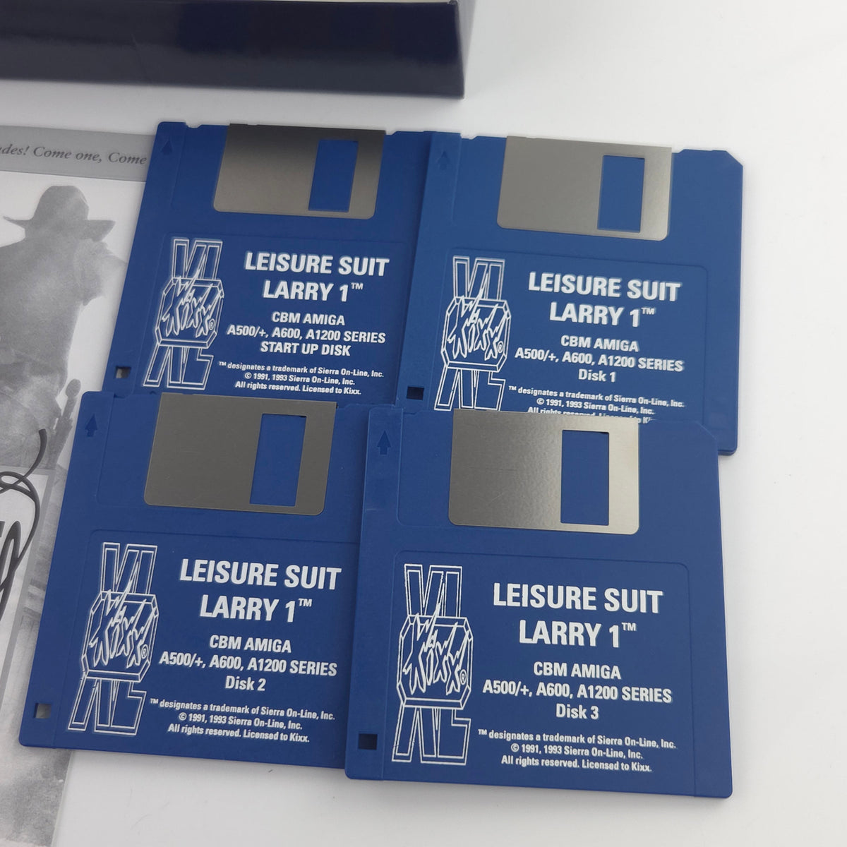 Amiga Spiel Leisure Suit Larry Lounge Lizards OVP CBM