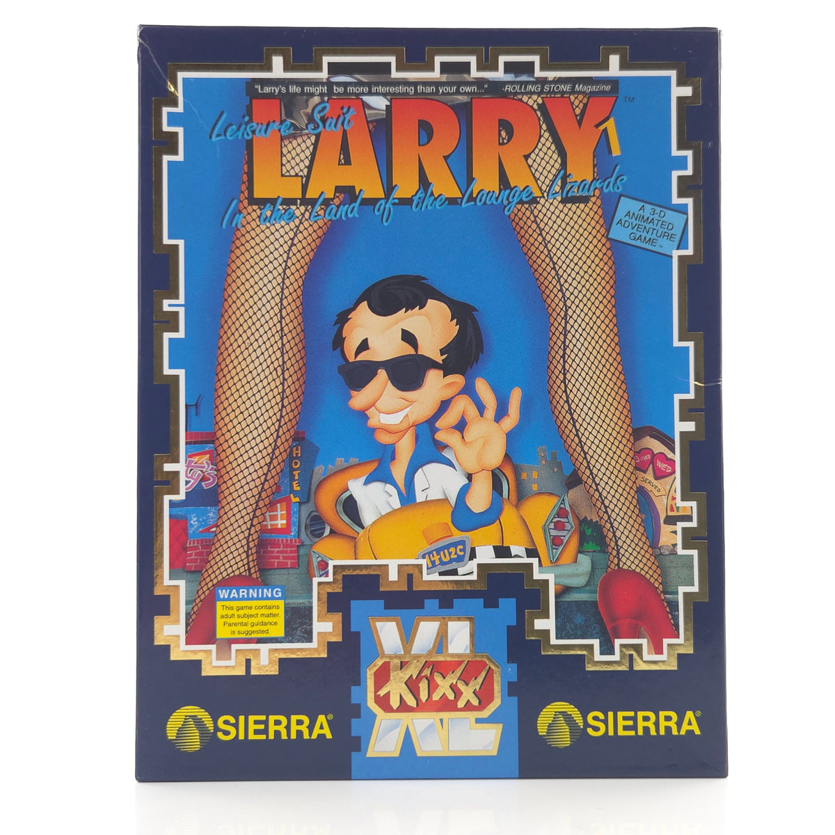 Amiga Spiel Leisure Suit Larry Lounge Lizards OVP CBM
