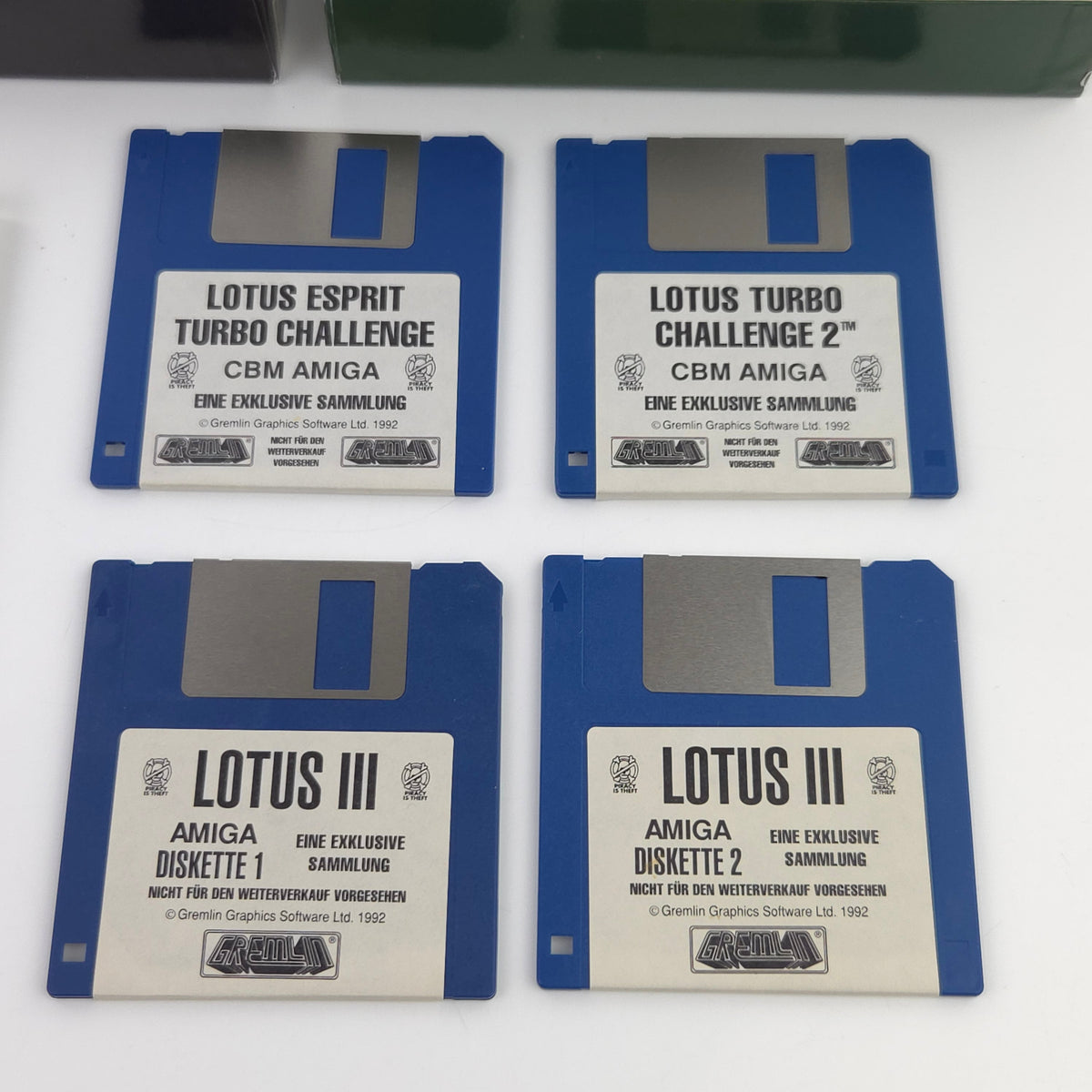 Commodore Amiga Spiel Lotus Exklusive Sammlung Big Box OVP