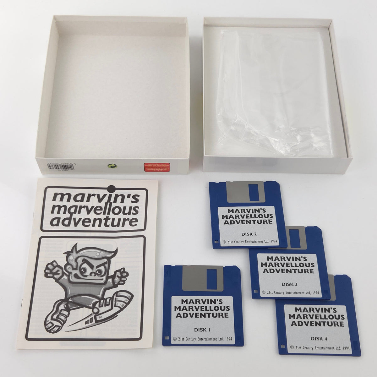 Amiga Spiel Marvins Marvellous Adventure Big Box OVP PAL