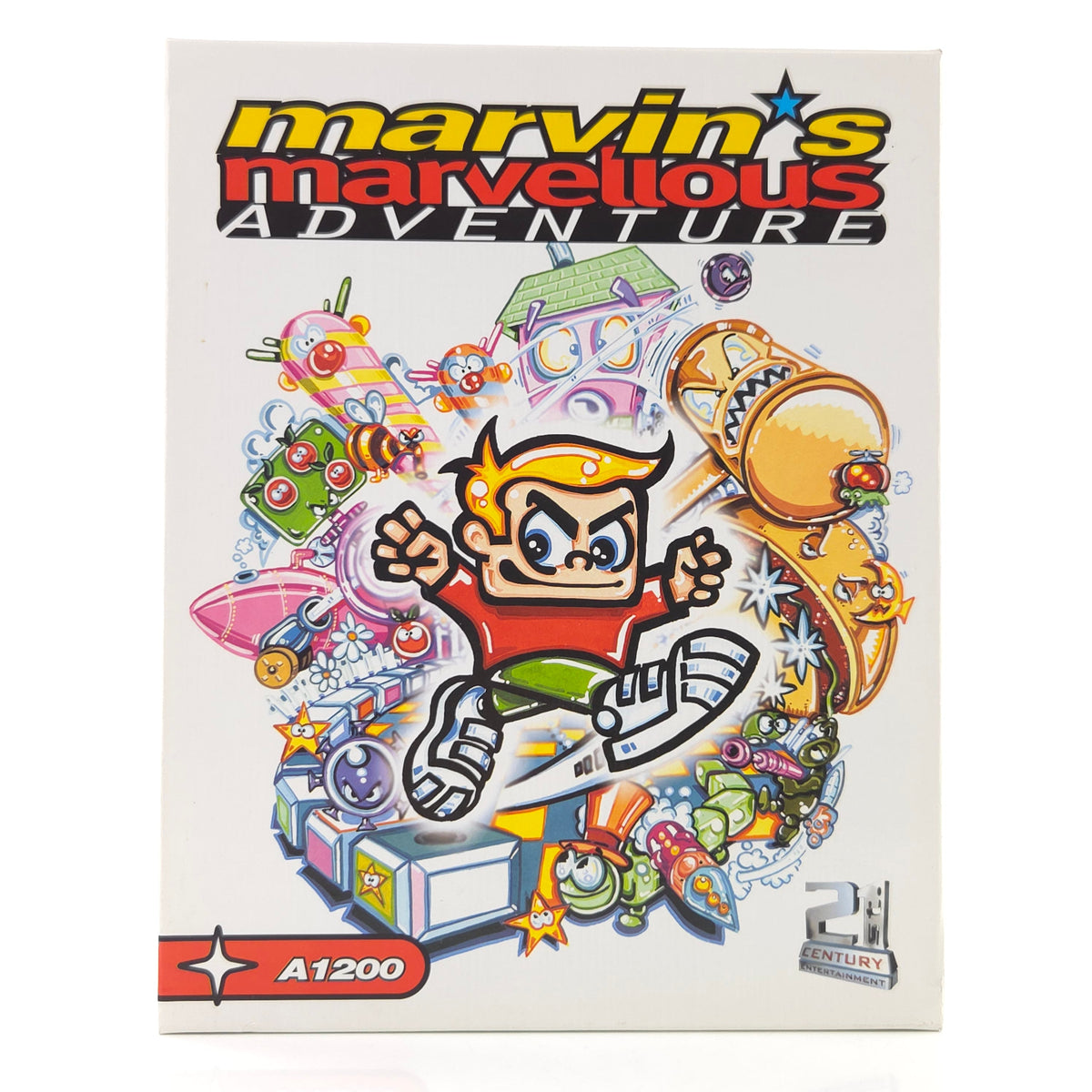 Amiga Spiel Marvins Marvellous Adventure Big Box OVP PAL