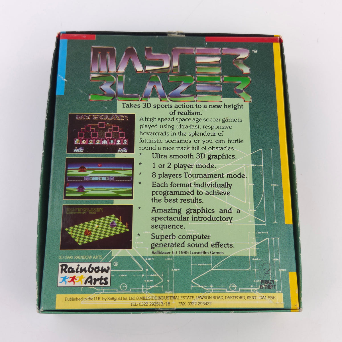 Commodore Amiga Spiel – Master Blazer (OVP PAL)