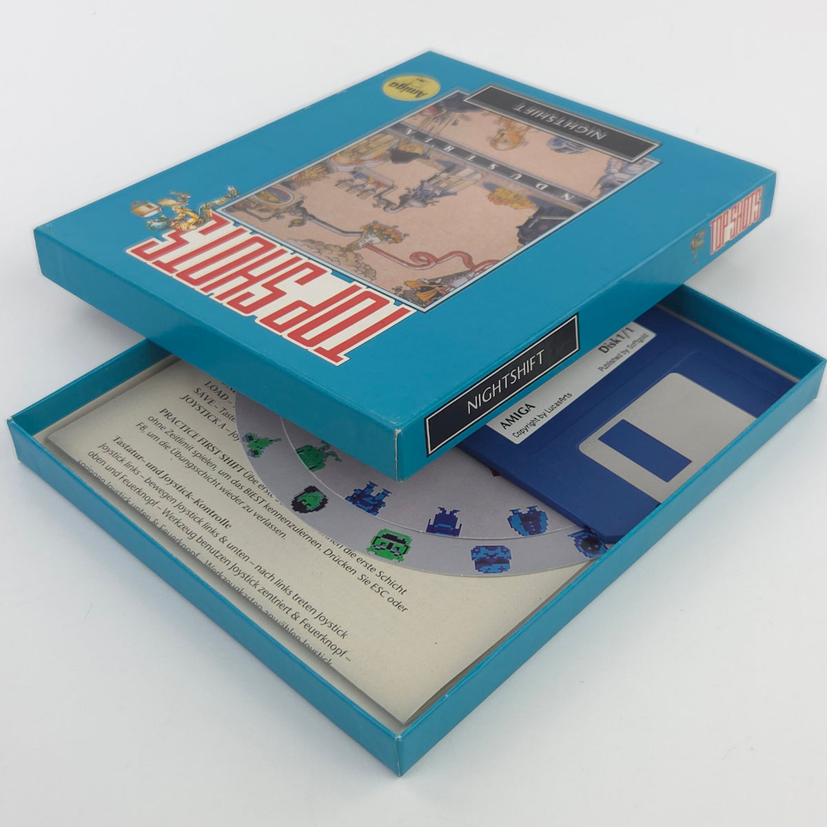 Commodore Amiga Spiel – Nightshift (OVP PAL)