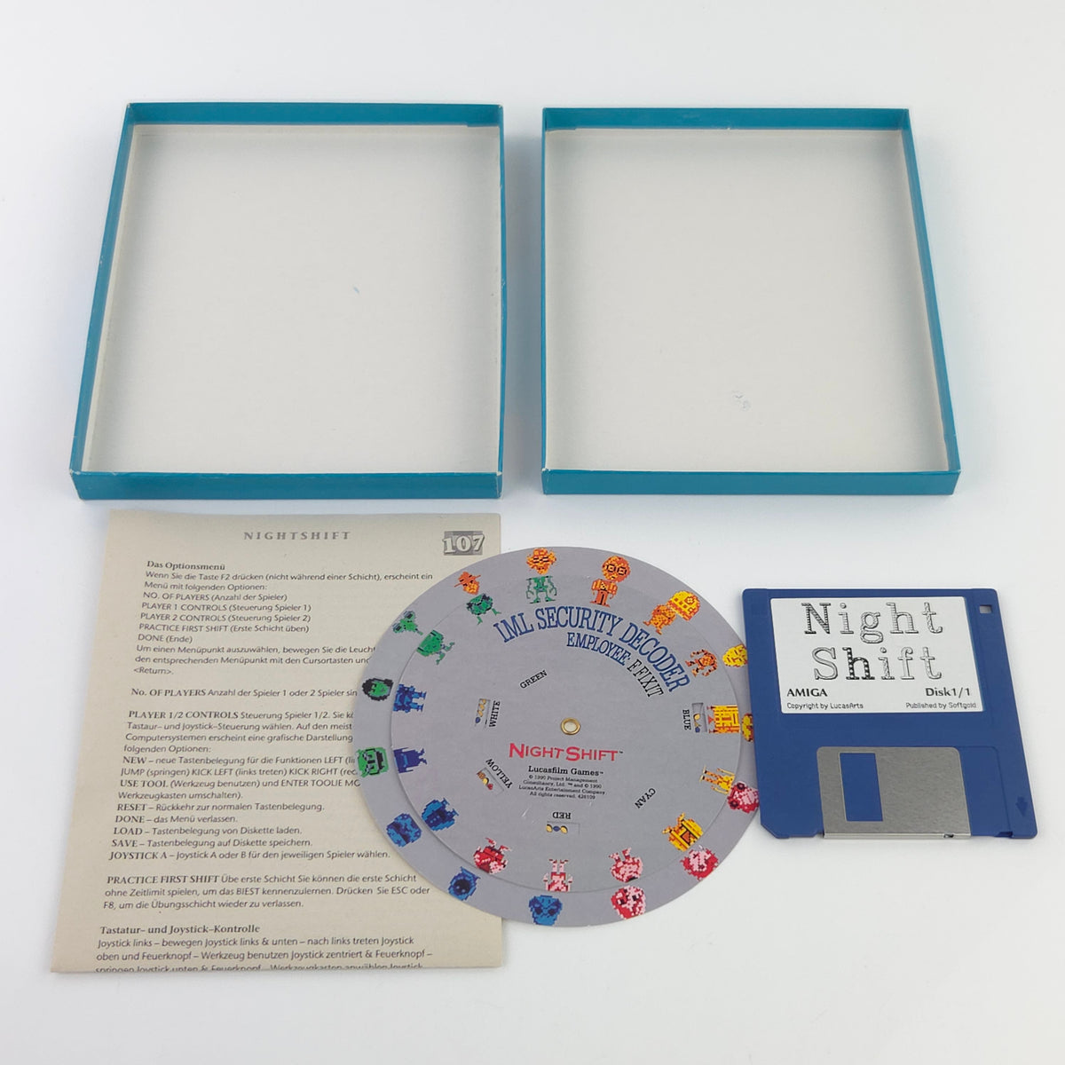 Commodore Amiga Spiel – Nightshift (OVP PAL)