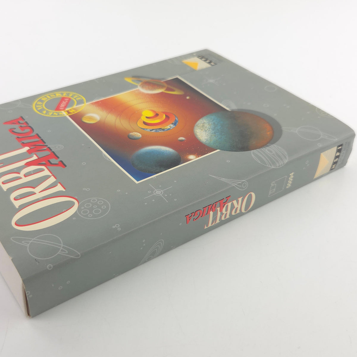 Commodore Amiga Spiel Orbit Big Box OVP PAL Diskette MSPI