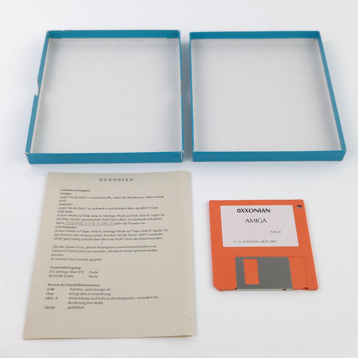 Commodore Amiga Spiel – Oxxonian Top Shots (OVP)