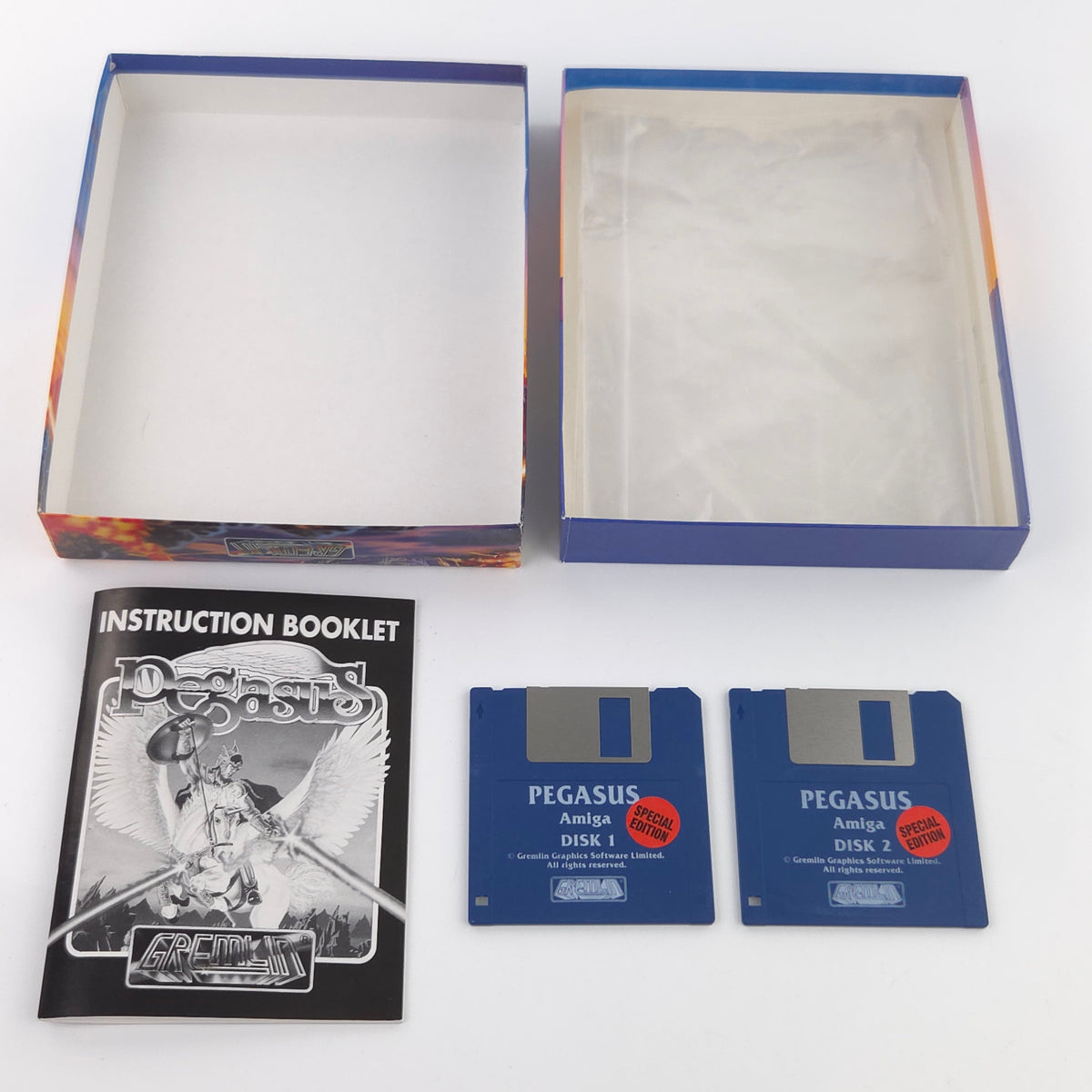 Commodore Amiga Spiel Pegasus Special Edition Big Box OVP