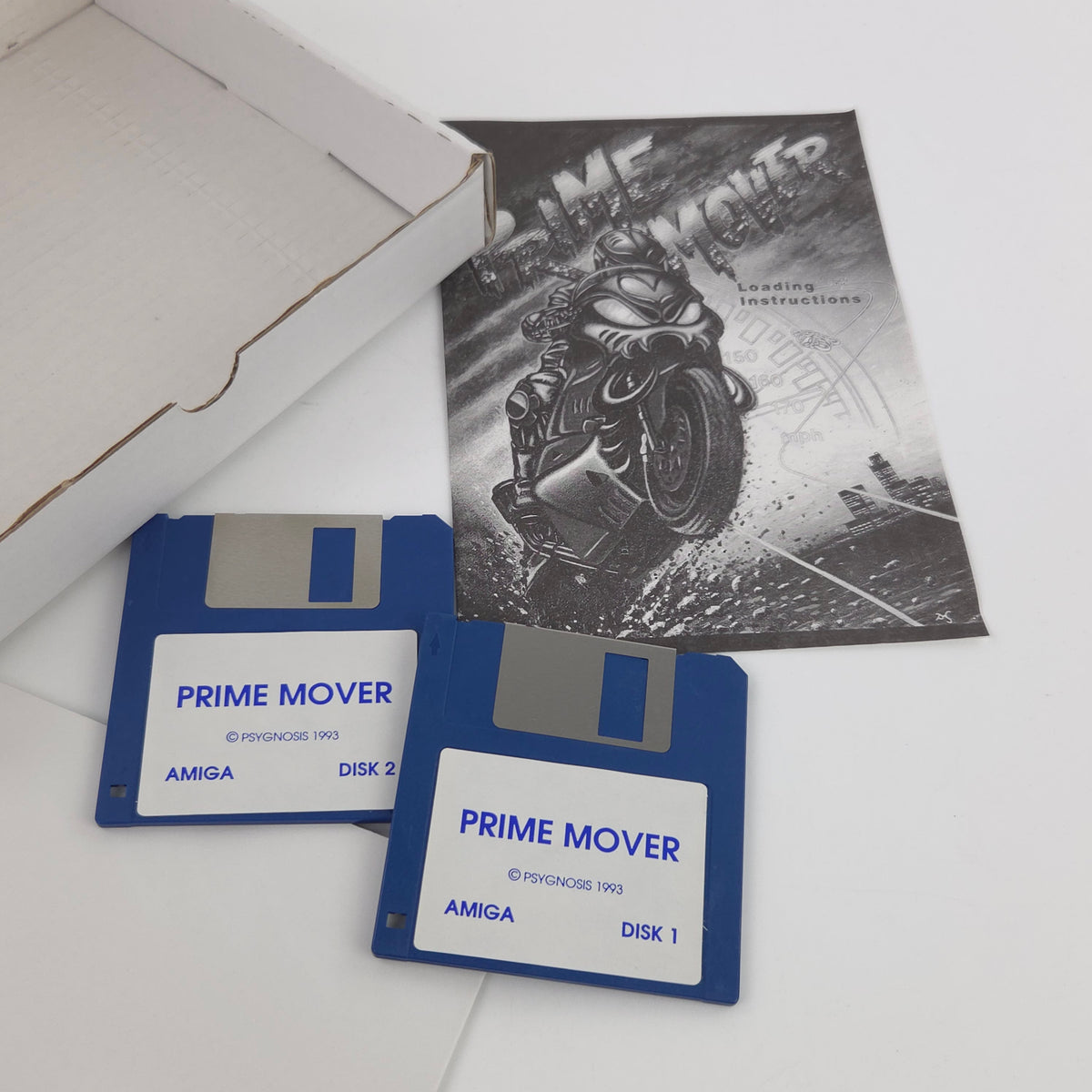 Amiga Spiel Prime Mover Psygnosis Big Box OVP PAL Disk
