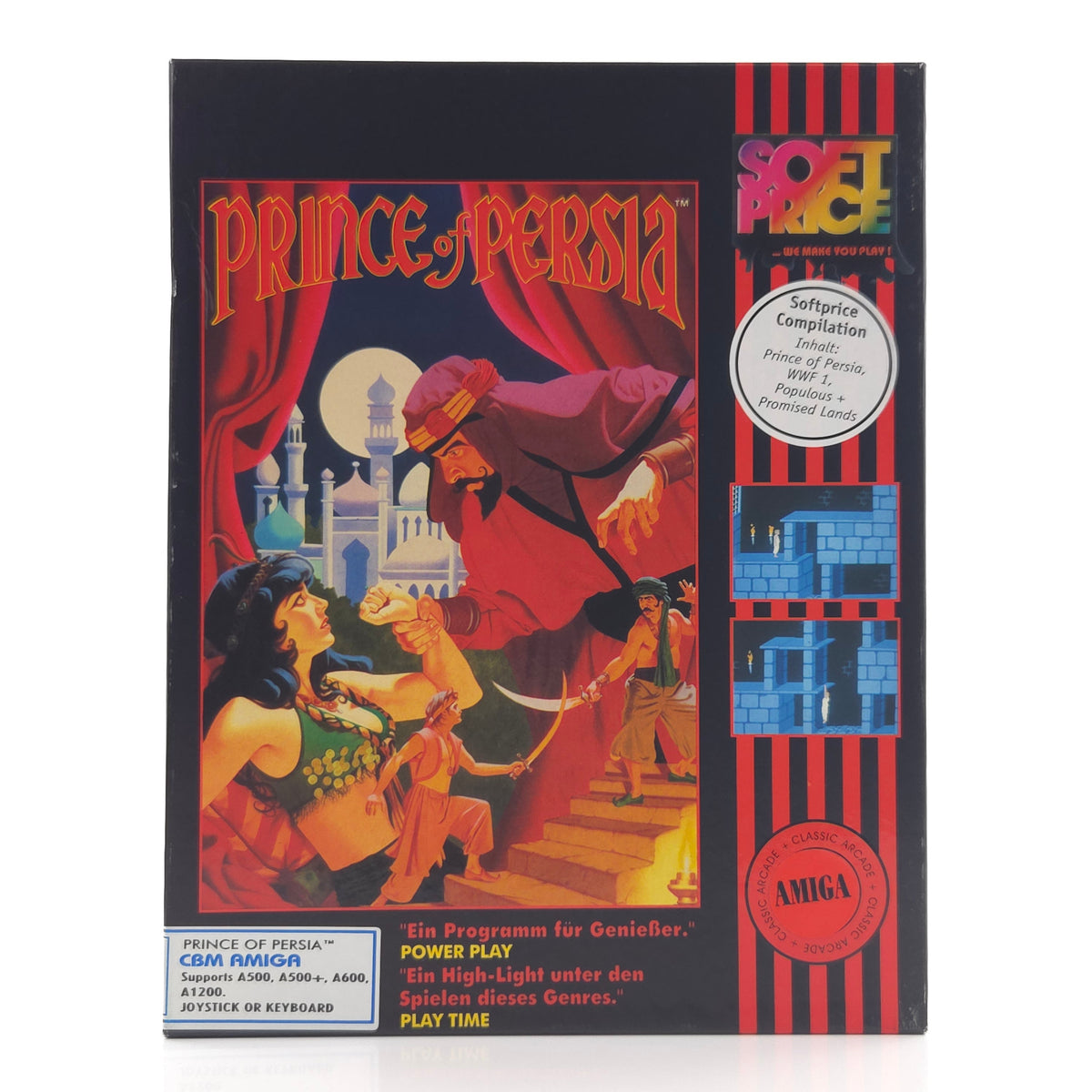 Amiga Spiel Prince of Persia Softprice Big Box OVP