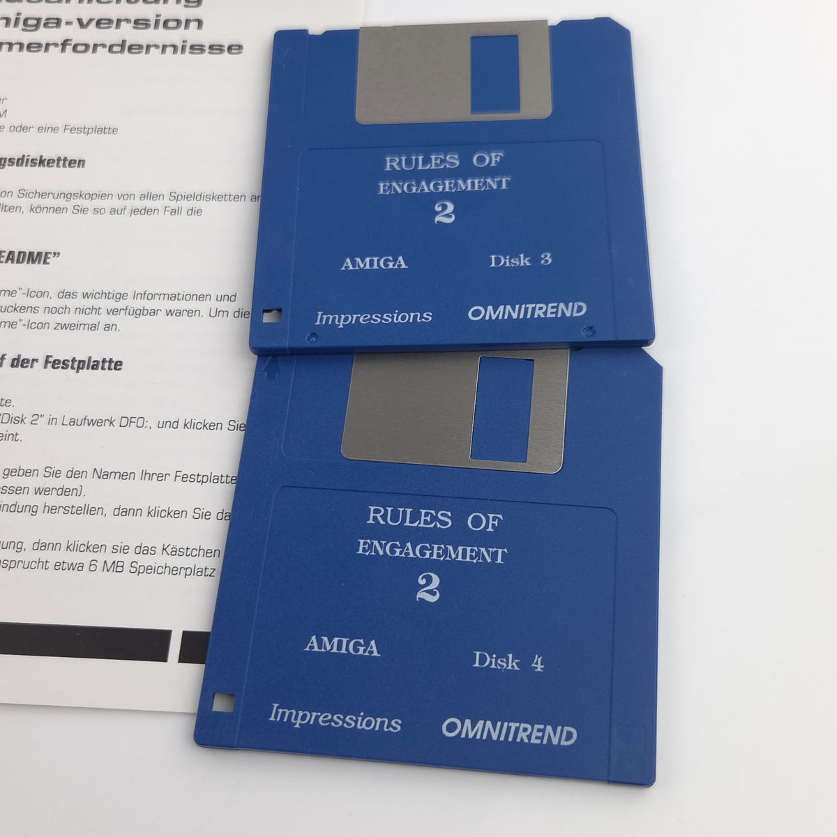 Amiga Spiel Rules of Engagement 2 Big Box OVP PAL CBM