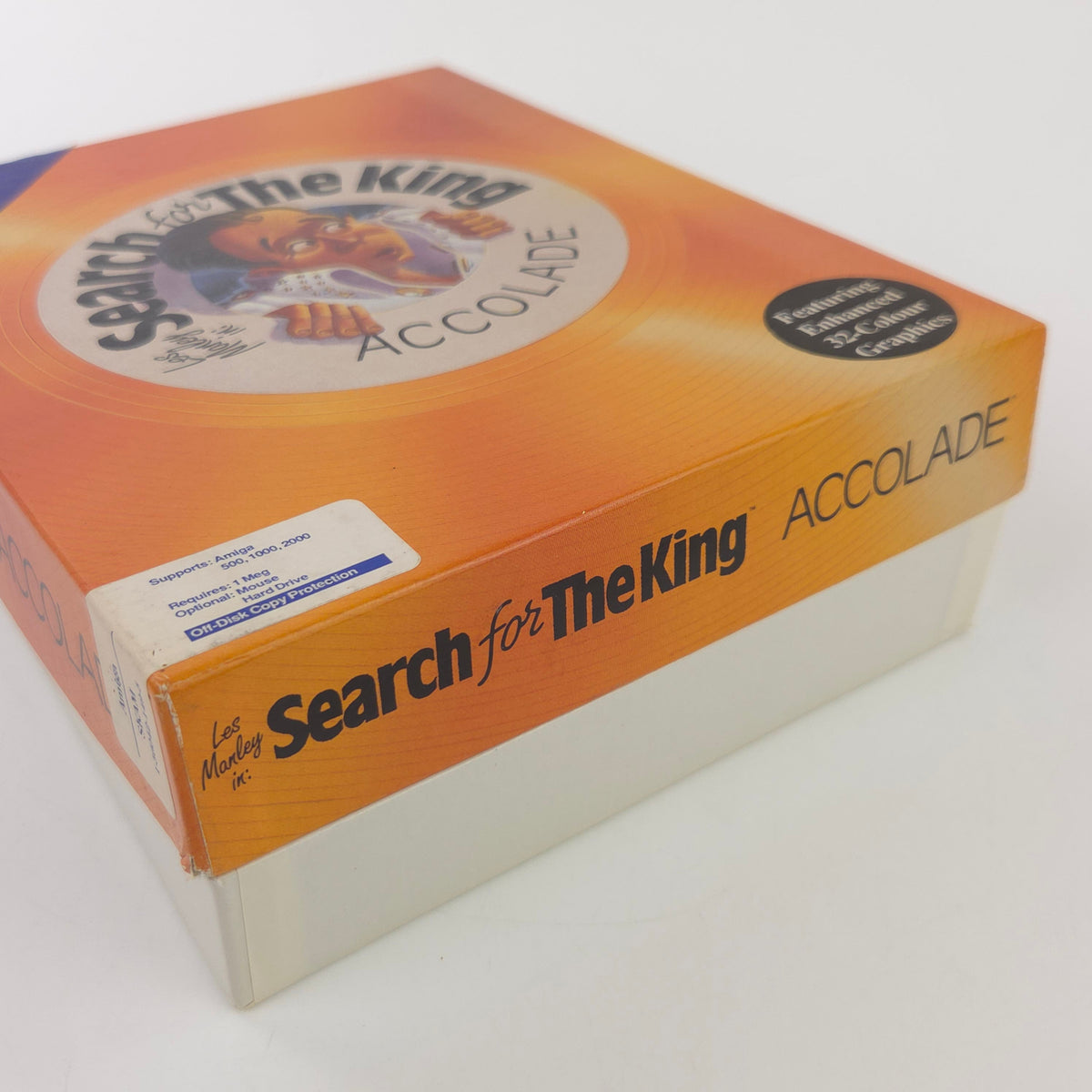 Amiga Spiel Search for the King Accolade Big Box OVP PAL