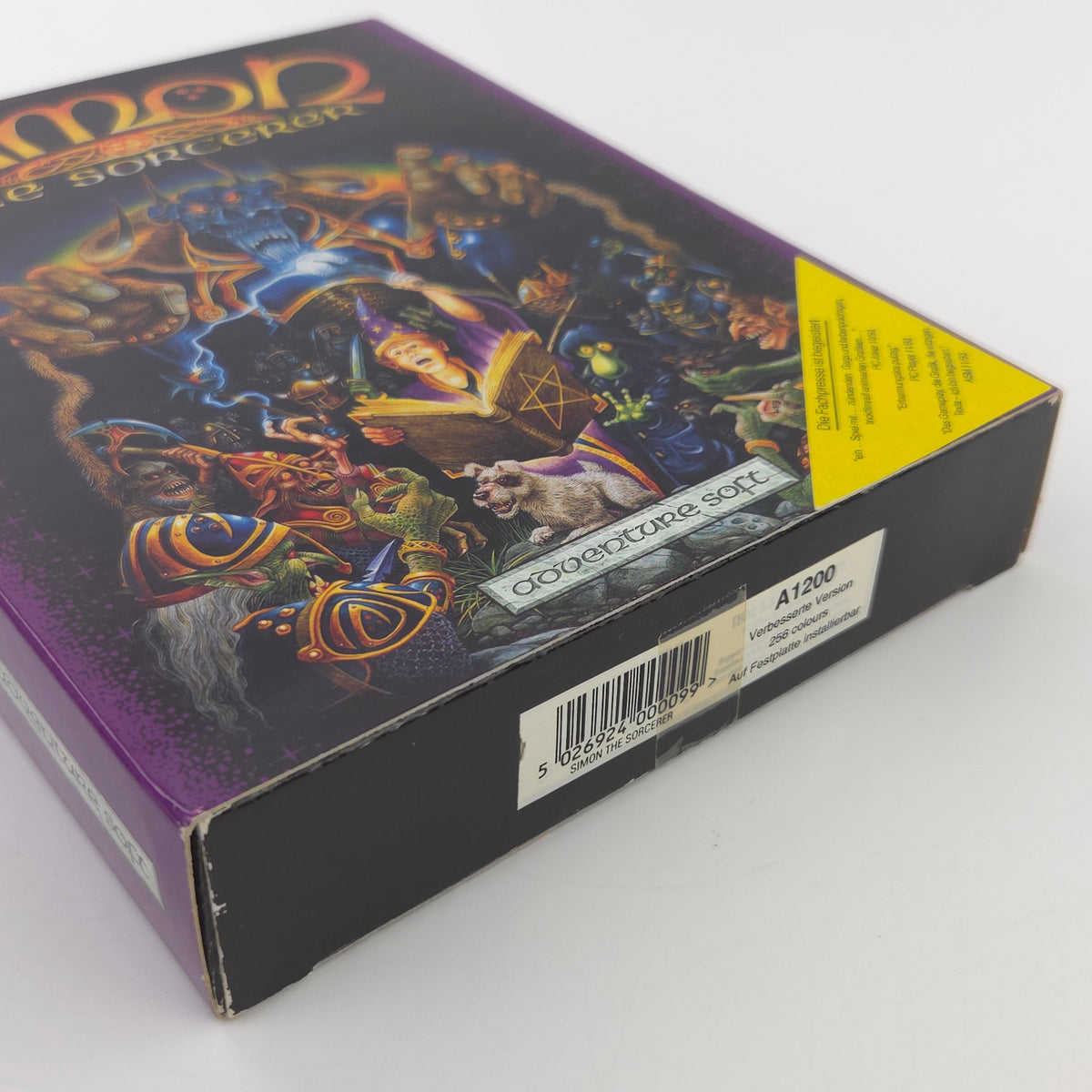 Amiga Spiel Simon the Sorcerer Big Box OVP CBM PAL 1993