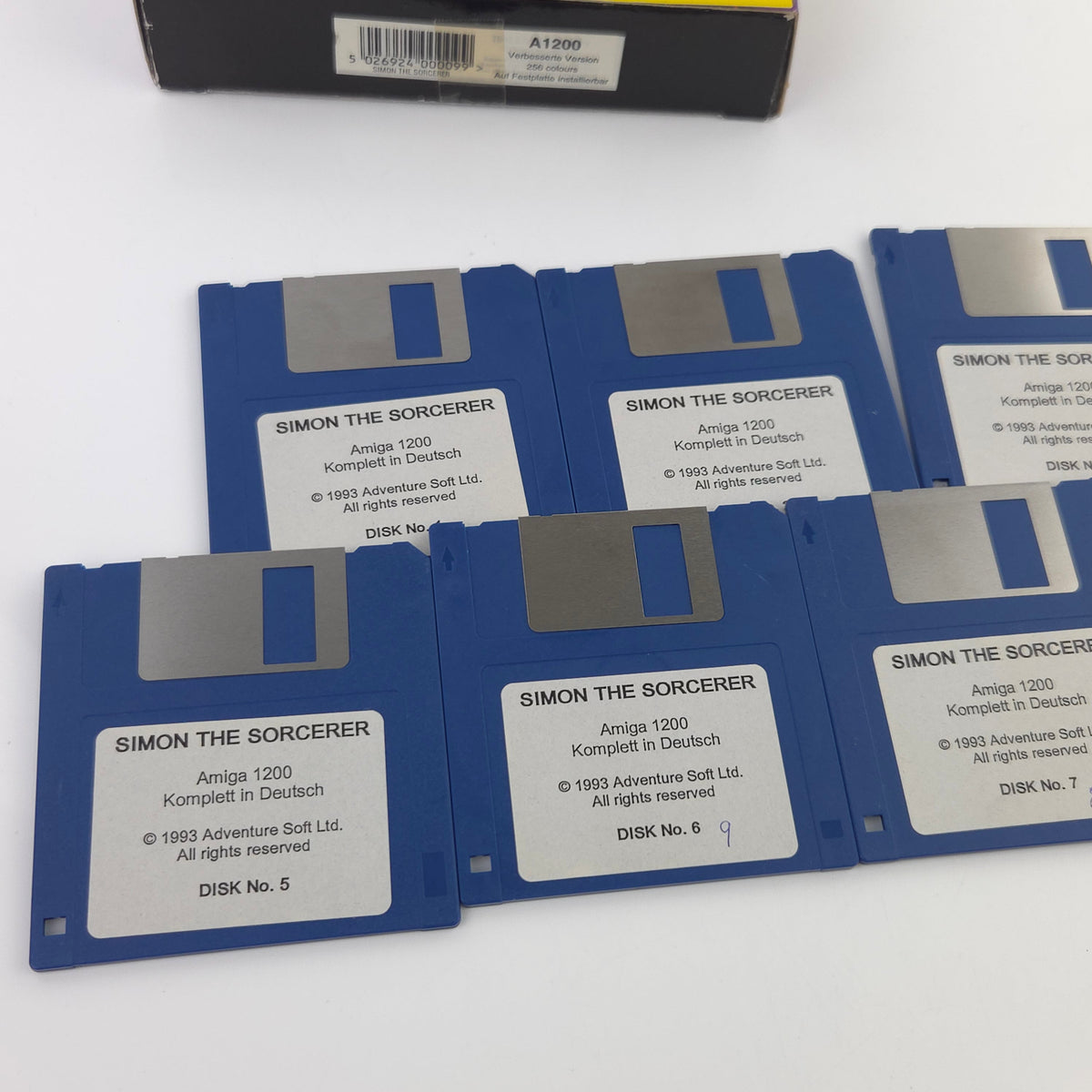 Amiga Spiel Simon the Sorcerer Big Box OVP CBM PAL 1993