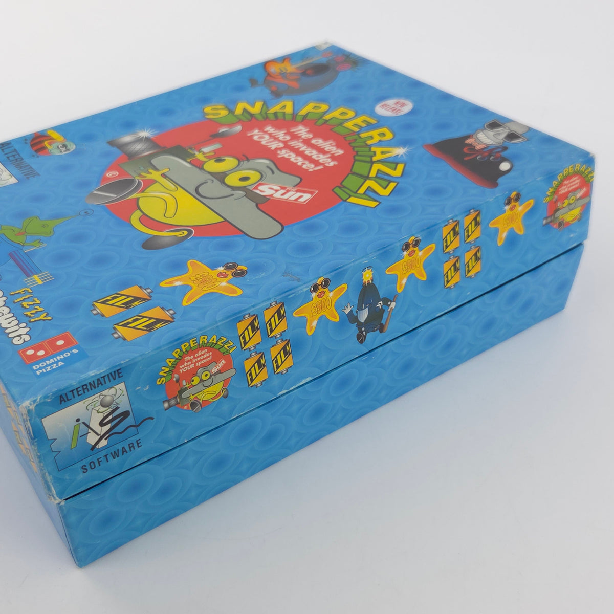 Amiga Spiel Snapperazzi Big Box OVP CBM Diskette 1993