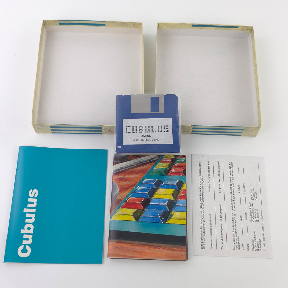 Commodore Amiga Spiel – Cubulus (OVP PAL)