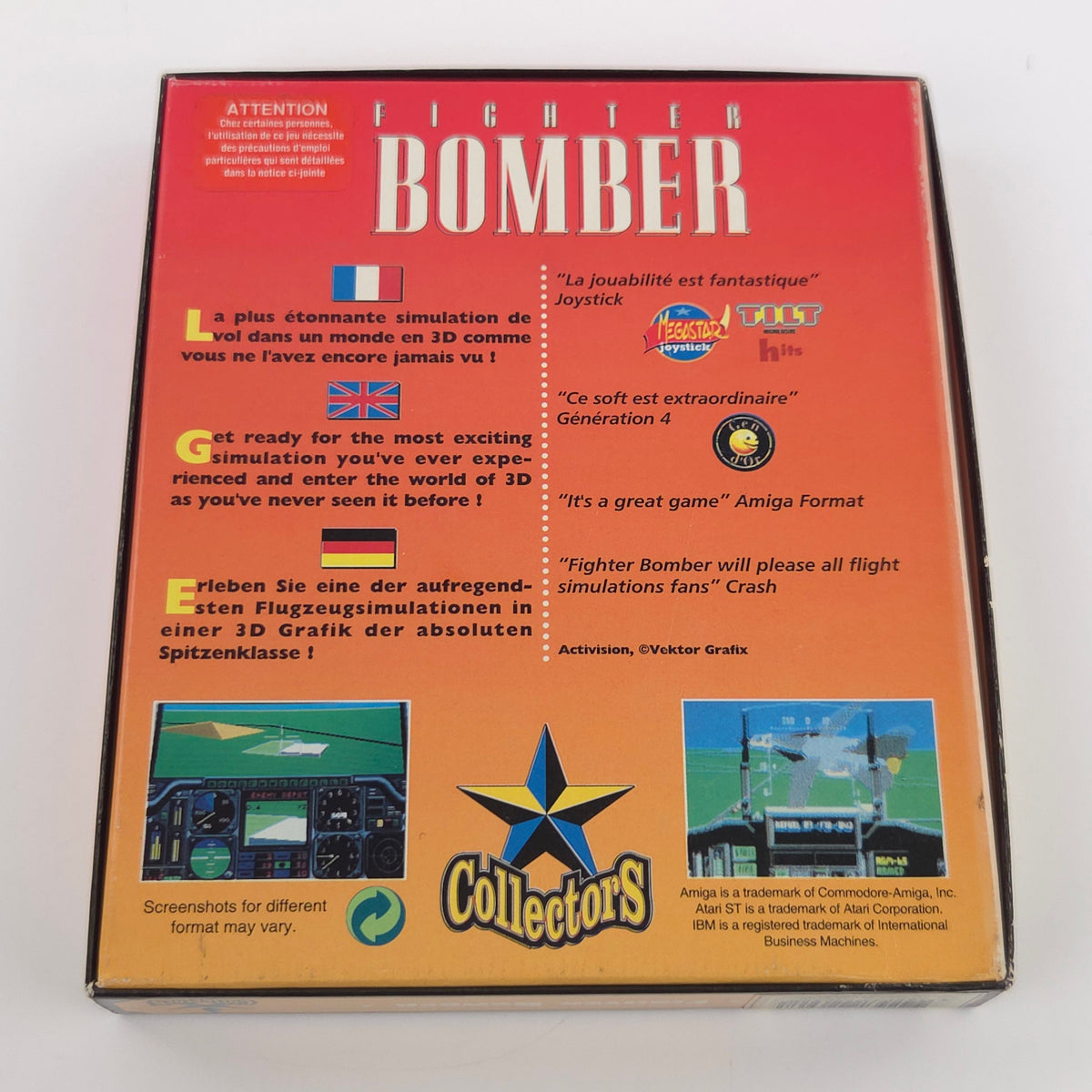 Commodore Amiga Spiel – Fighter Bomber (OVP PAL)