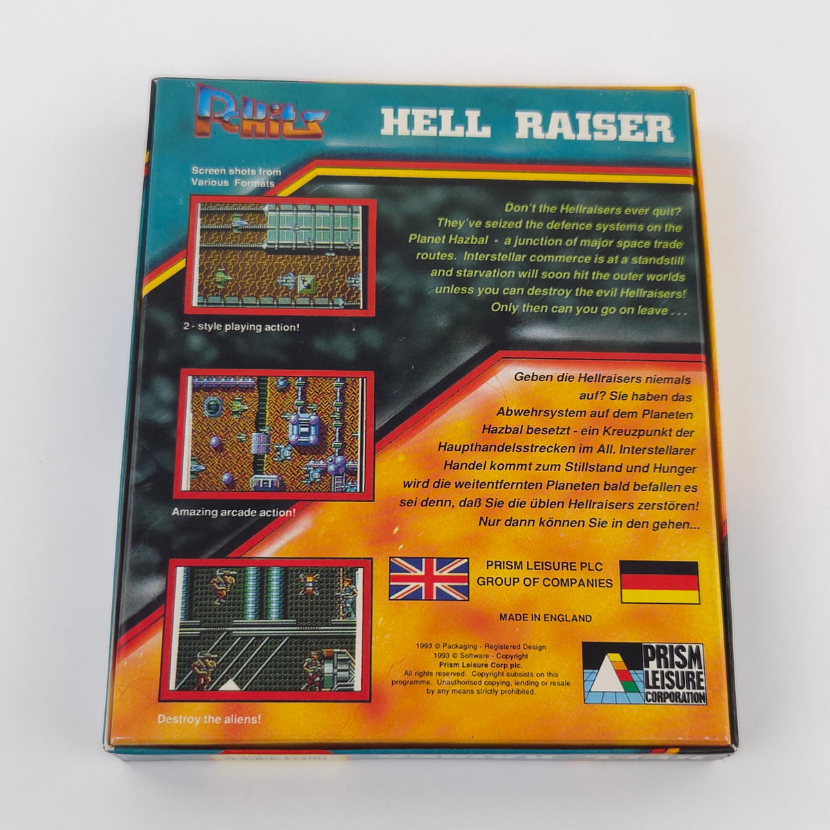 Commodore Amiga Spiel – Hell Raiser (OVP PAL)