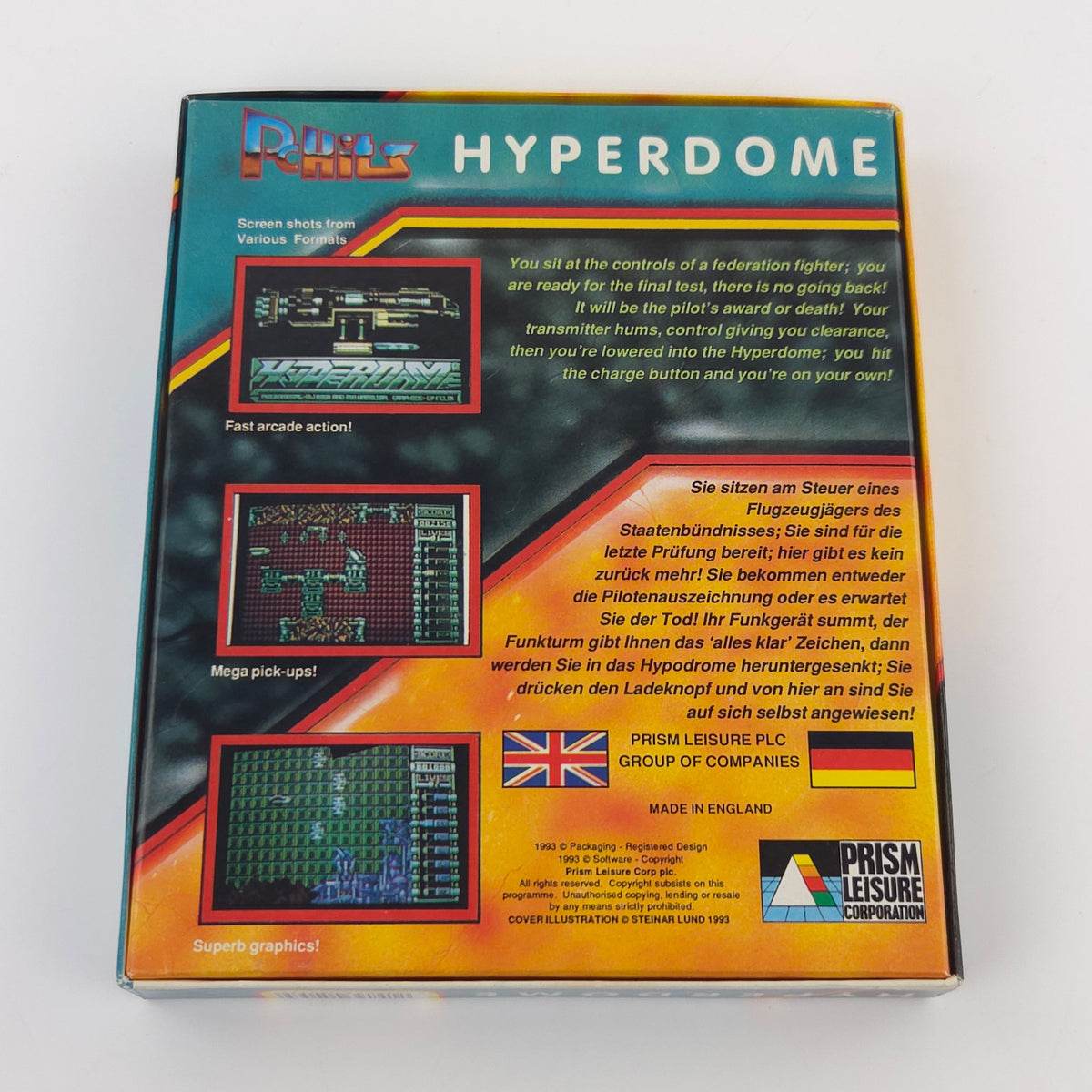 Commodore Amiga Spiel – Hyperdome (OVP PAL)