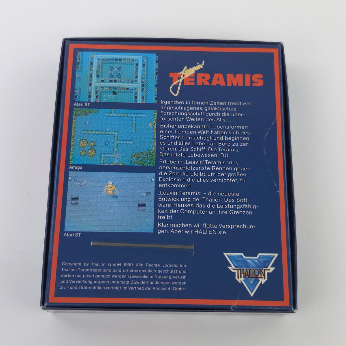 Commodore Amiga Spiel – Leavin Teramis (OVP PAL)