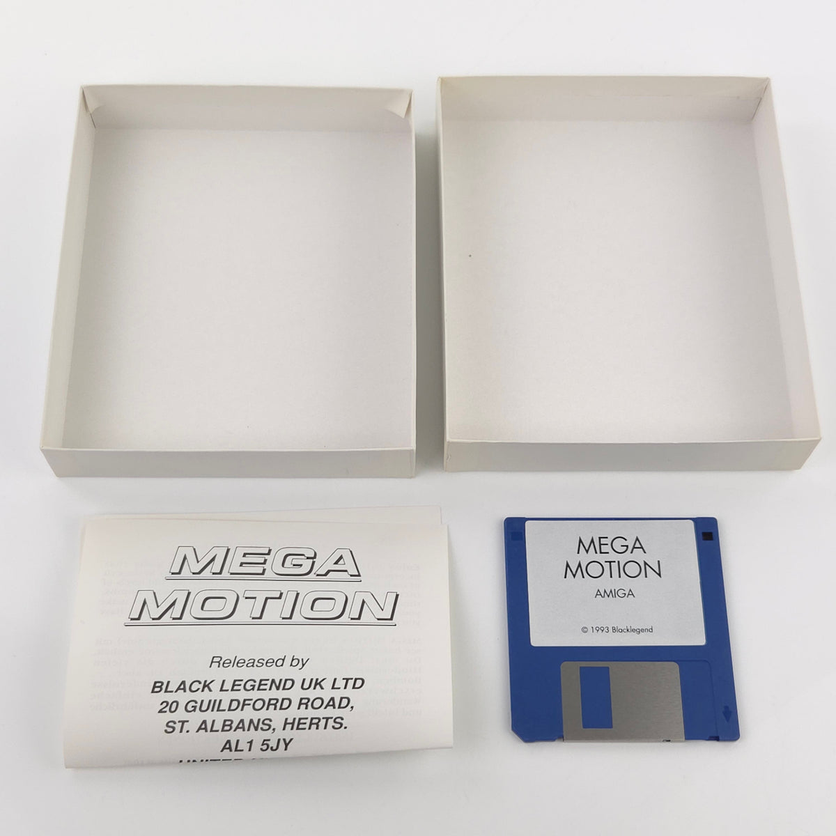 Commodore Amiga Spiel – MEGA Motion (OVP PAL)