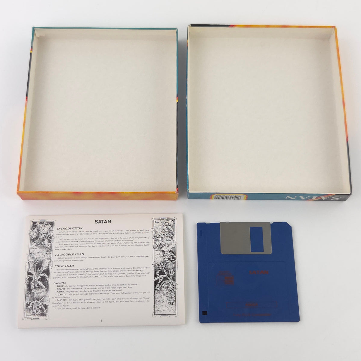 Commodore Amiga Spiel – Satan (OVP PAL)