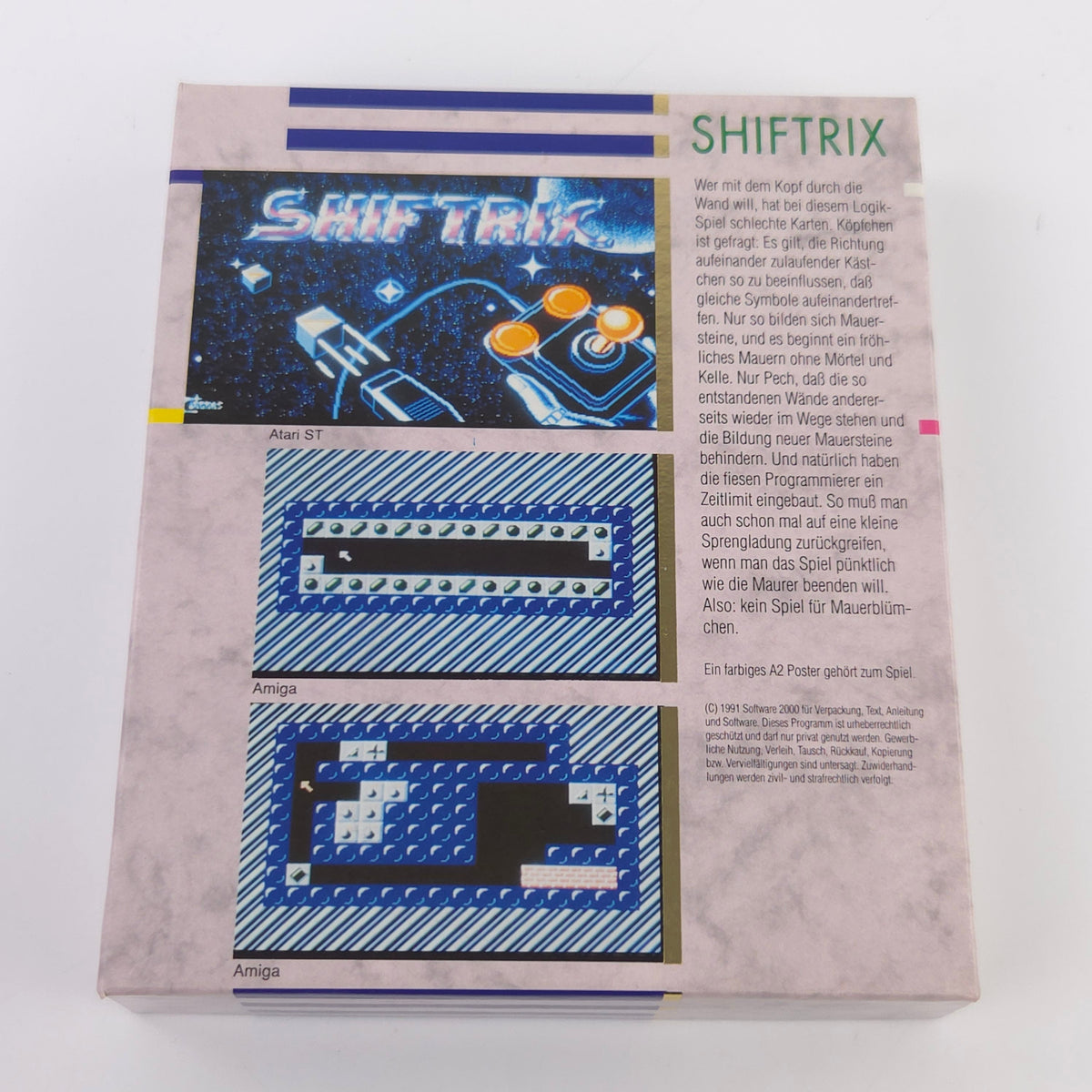 Commodore Amiga Spiel – Shiftrix (OVP PAL)