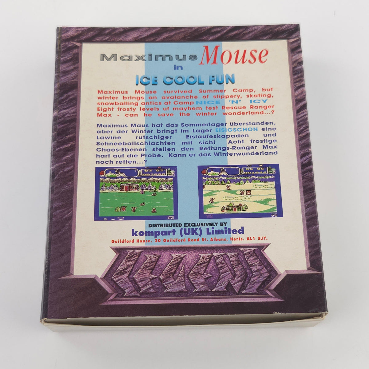 Commodore Amiga Spiel – Winter Camp (OVP PAL)