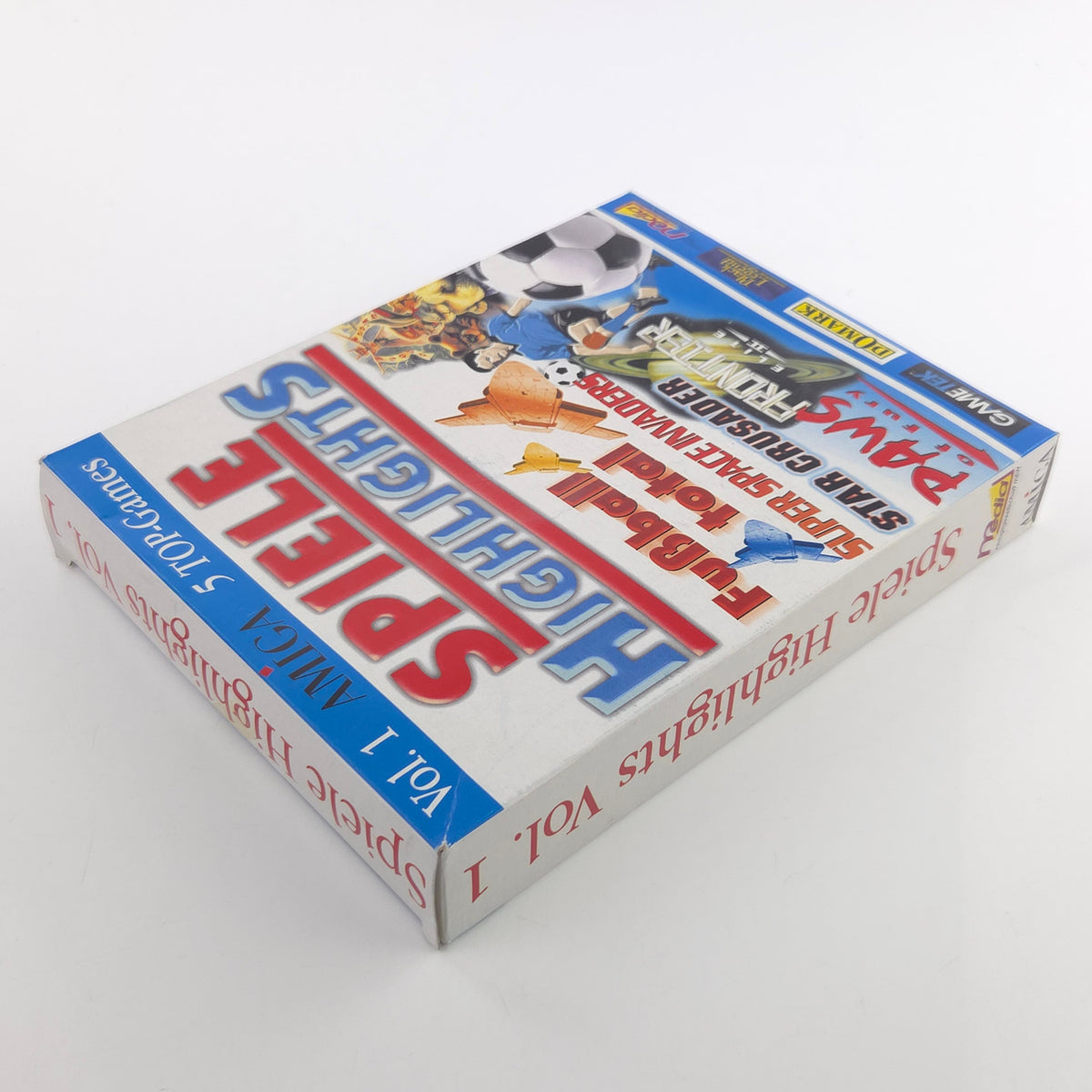 Amiga Spiel Spiele Highlights Vol.1 Big Box CBM DISK OVP