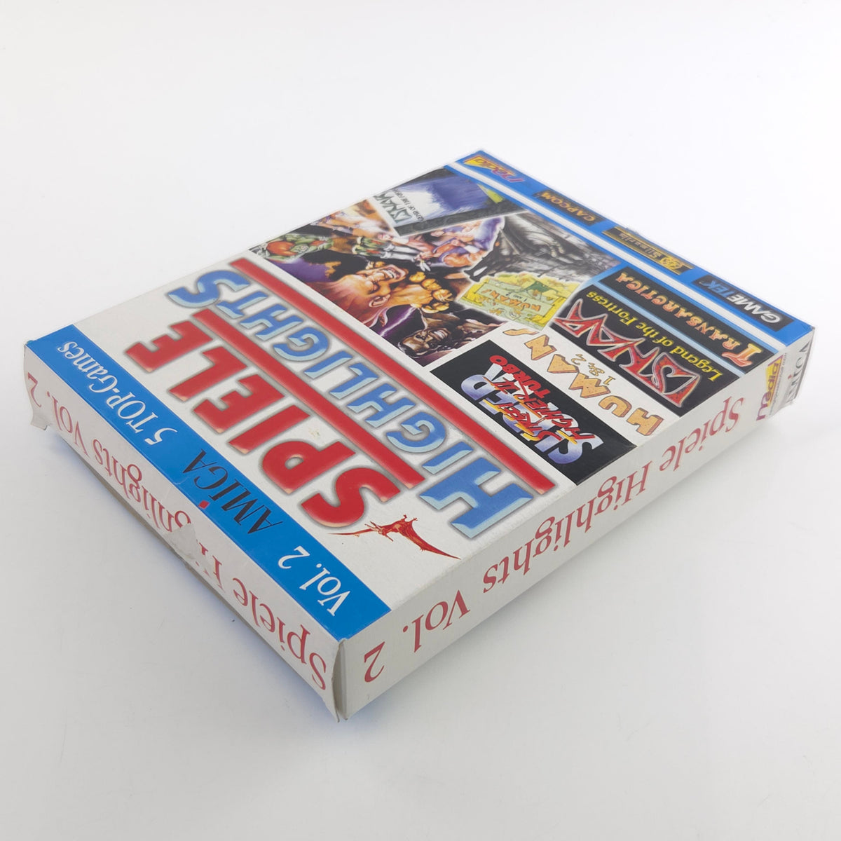 Amiga Spiel Highlights Vol.2 Big Box CBM Disk OVP PAL