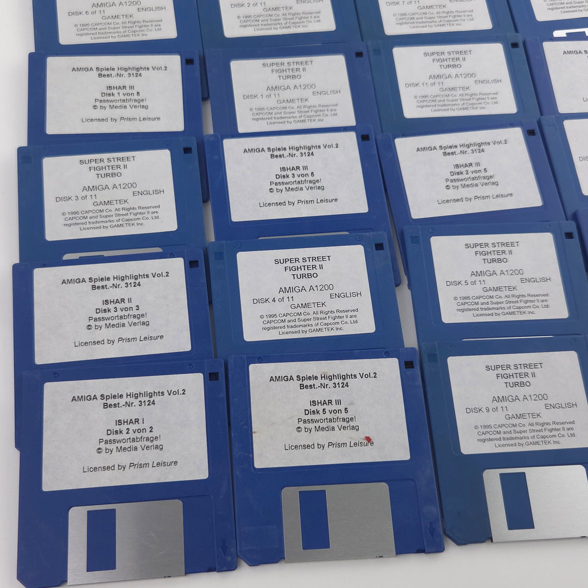 Amiga Spiel Highlights Vol.2 Big Box CBM Disk OVP PAL