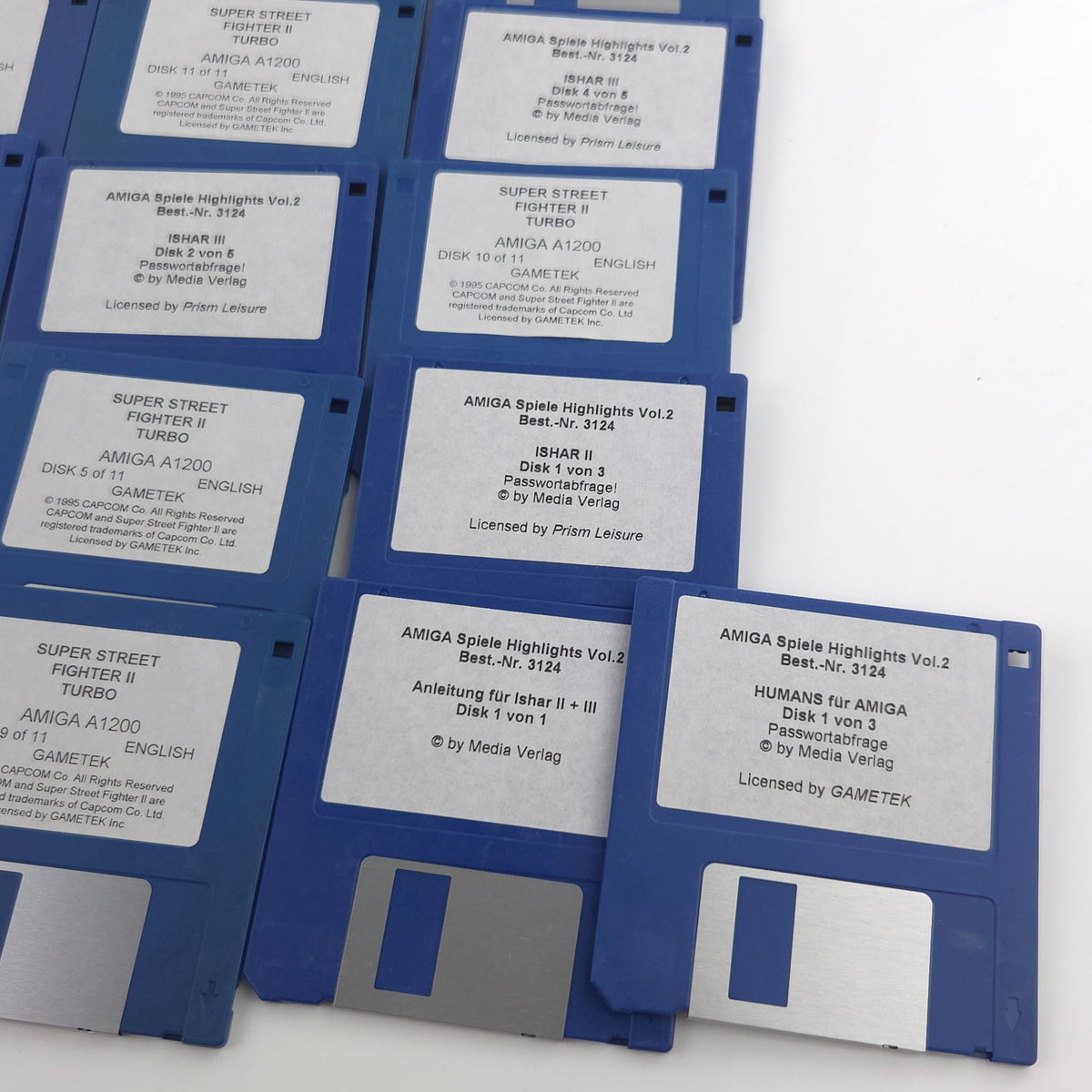 Amiga Spiel Highlights Vol.2 Big Box CBM Disk OVP PAL