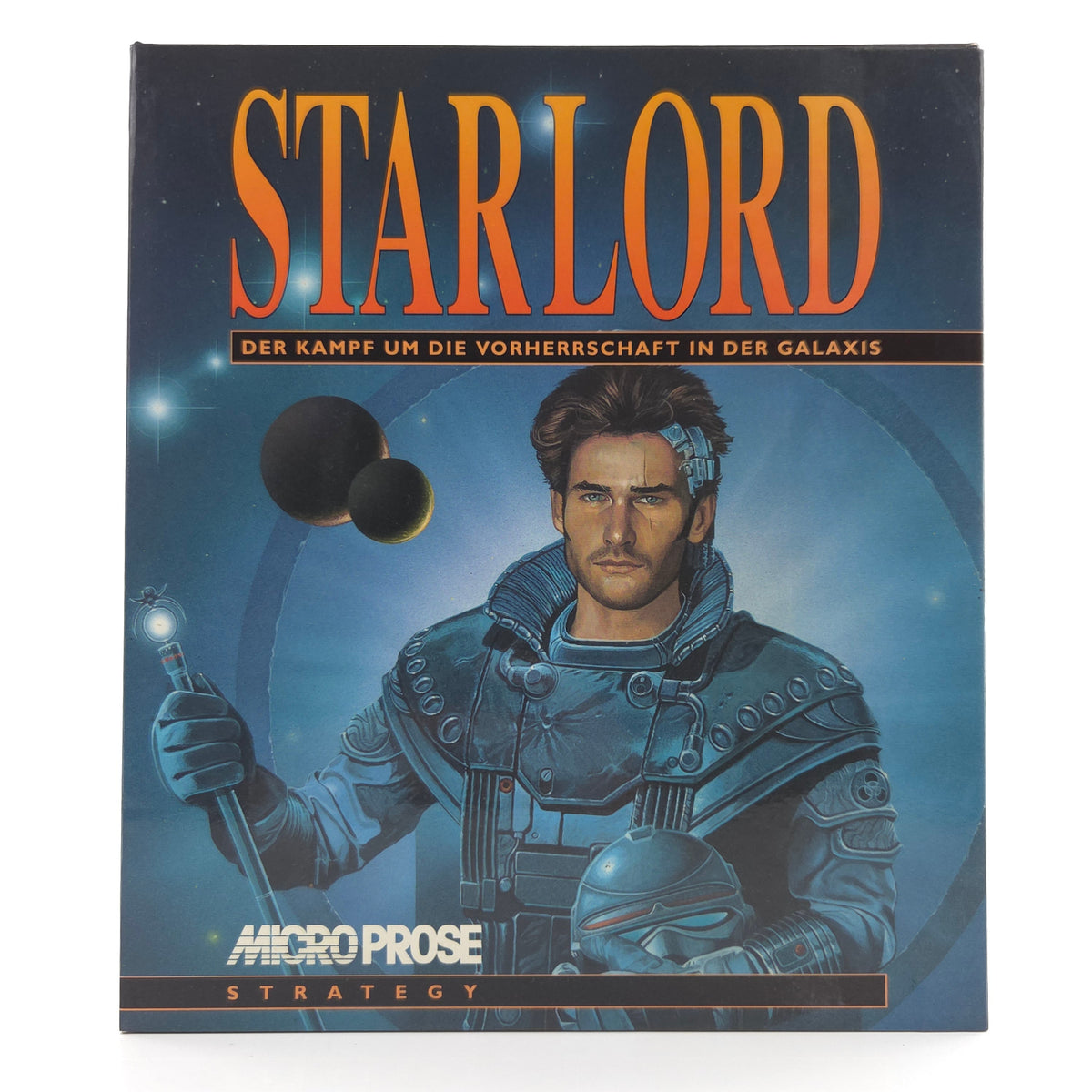 Amiga Spiel Starlord Big Box OVP PAL Microprose 1993