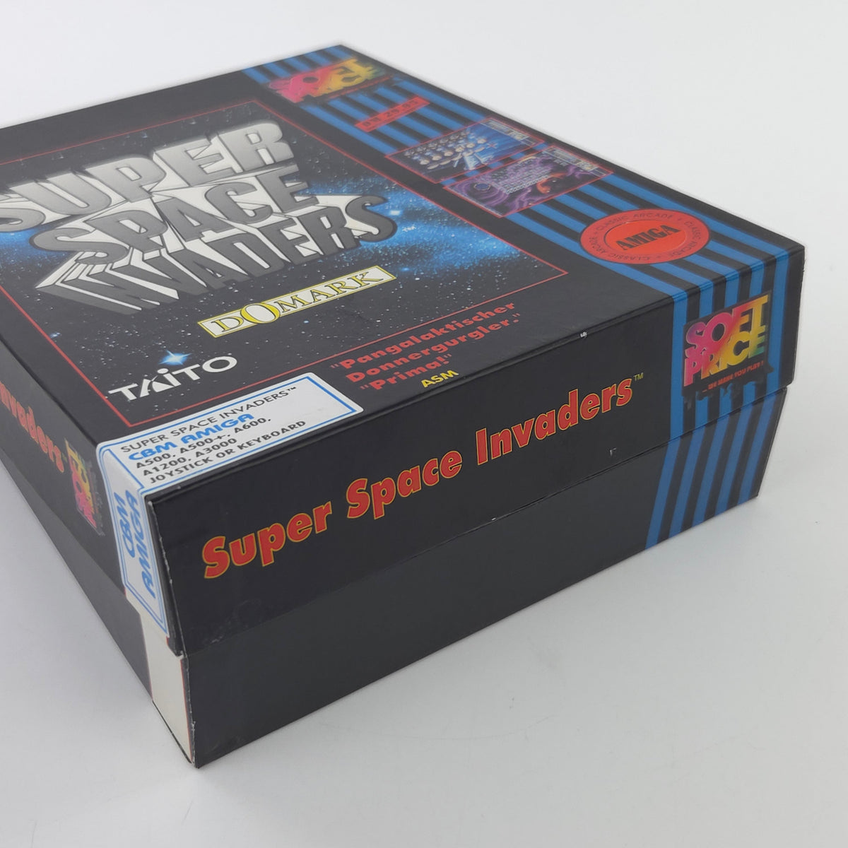 Amiga Spiel Super Space Invaders Big Box OVP PAL Taito