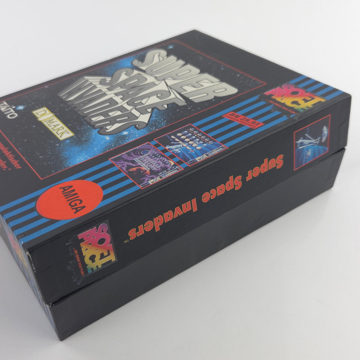 Amiga Spiel Super Space Invaders Big Box OVP PAL Taito
