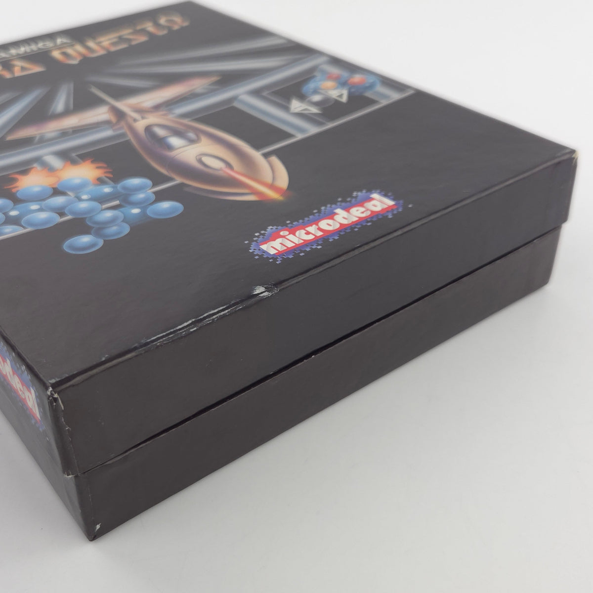 Amiga Spiel Tera Quest Big Box OVP PAL Microdeal Disk