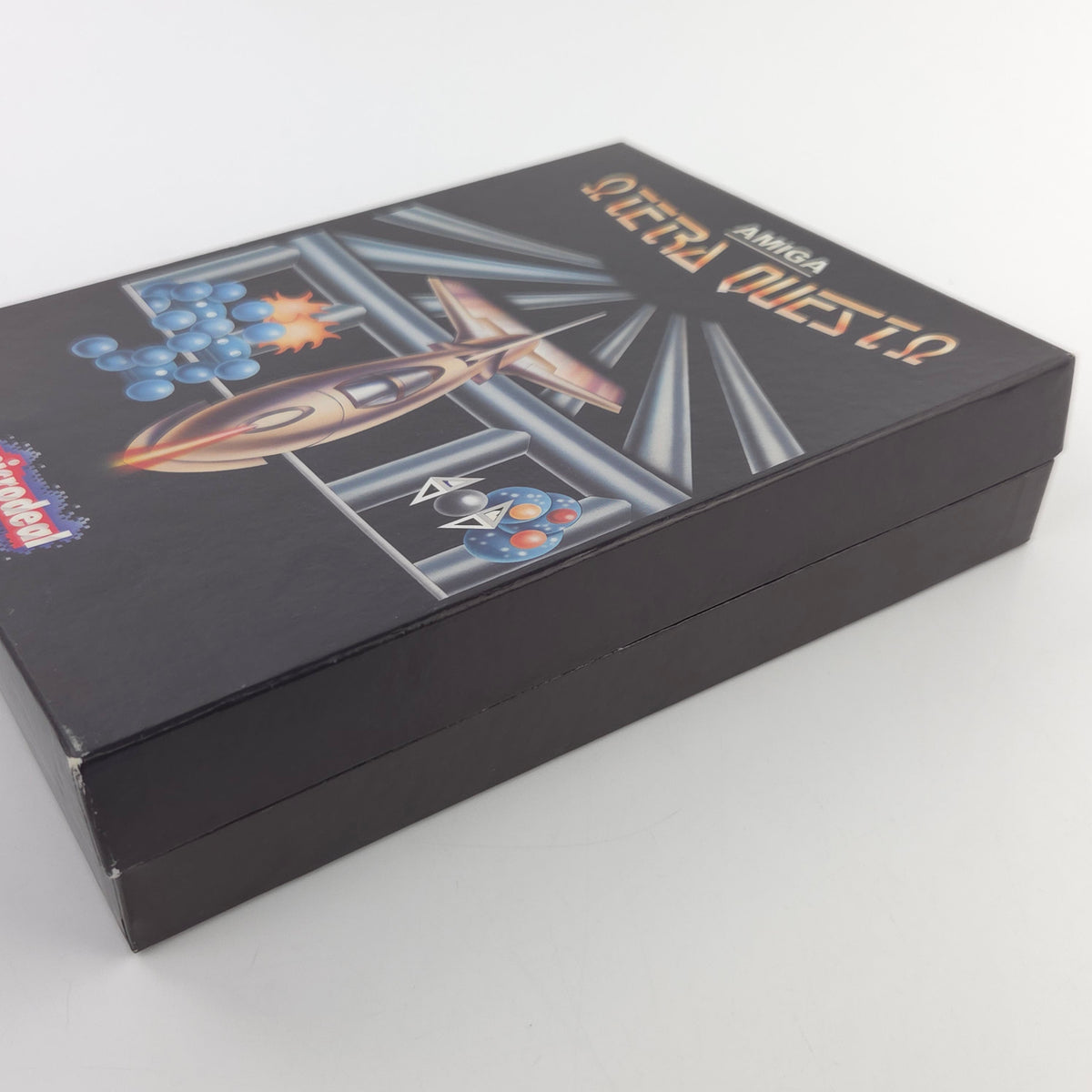 Amiga Spiel Tera Quest Big Box OVP PAL Microdeal Disk