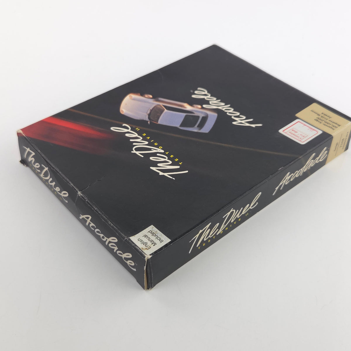 Amiga Spiel The Duel Test Drive II Big Box Accolade OVP