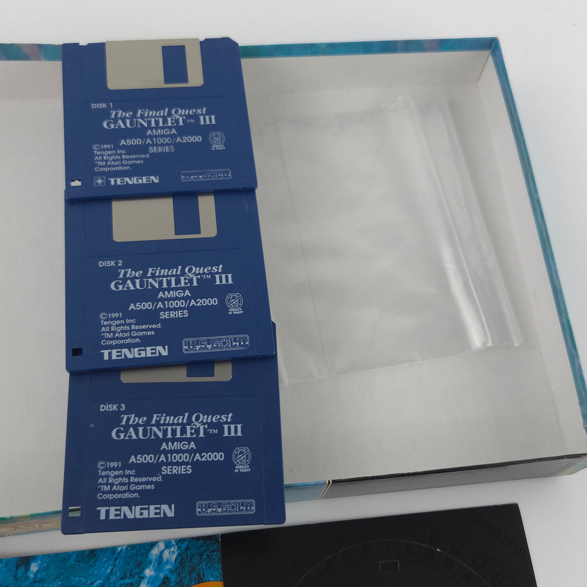 Commodore Amiga Spiel Gauntlet III Final Quest OVP PAL