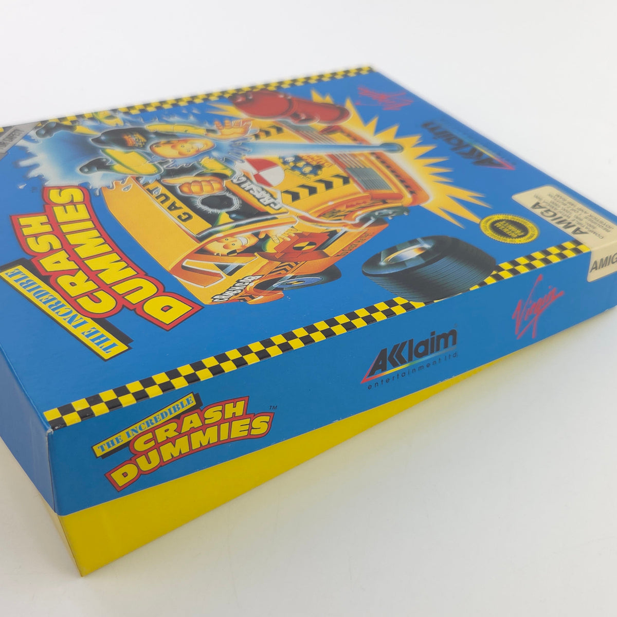 Amiga Spiel The Incredible Crash Dummies Big Box OVP PAL