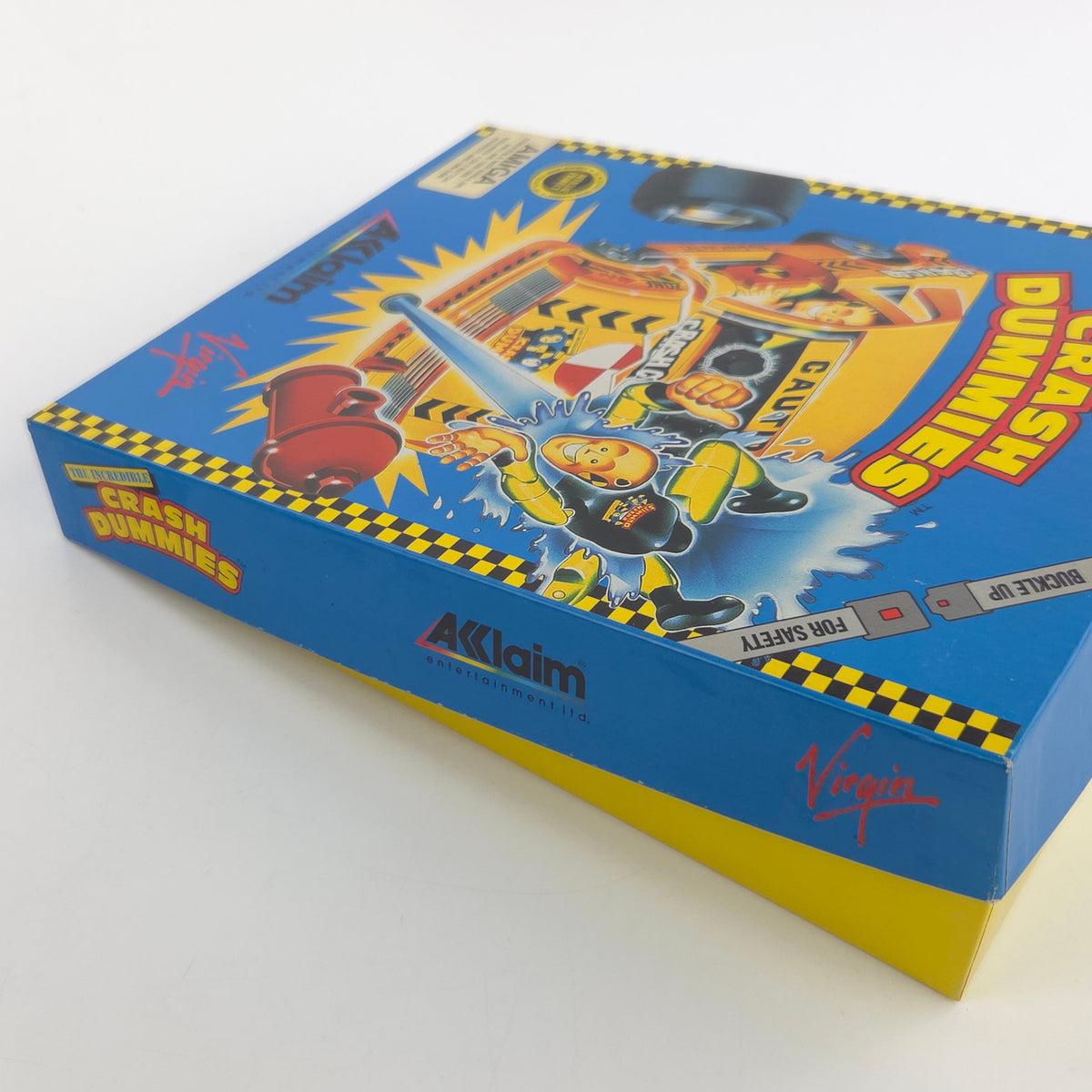 Amiga Spiel The Incredible Crash Dummies Big Box OVP PAL