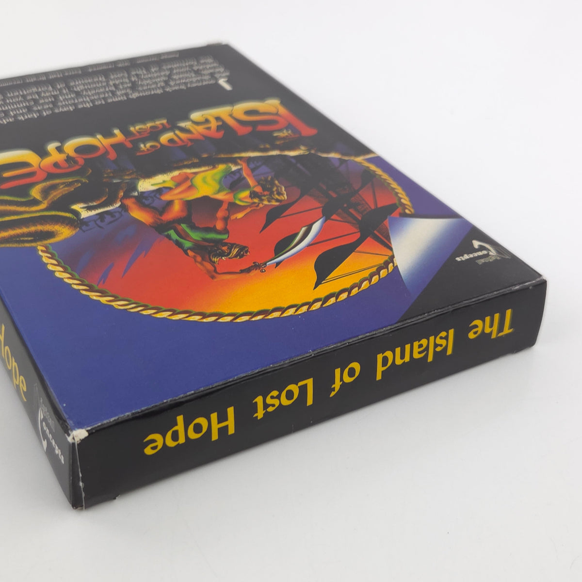 Amiga Spiel Island of Lost Hope Big Box OVP PAL CBM Disk