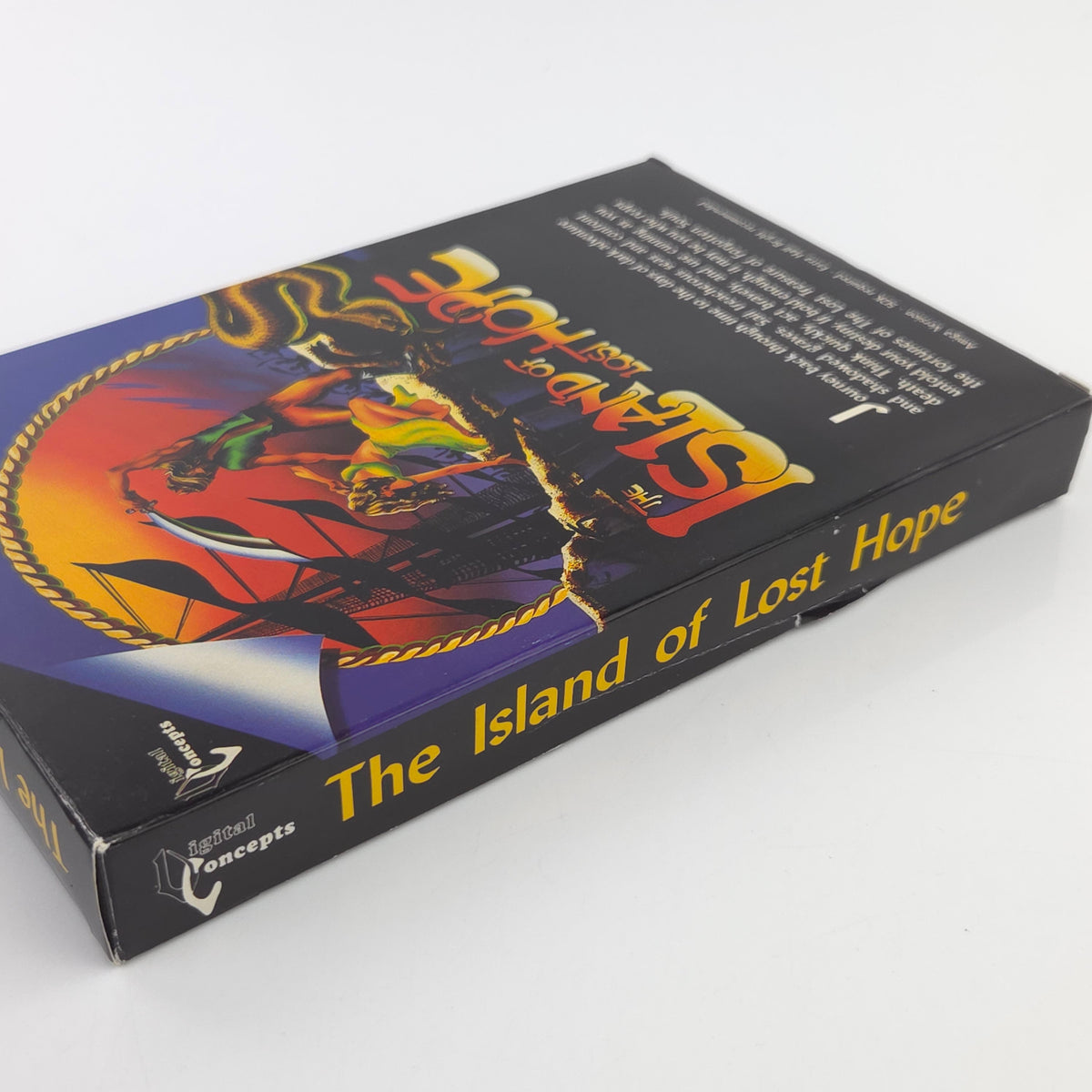 Amiga Spiel Island of Lost Hope Big Box OVP PAL CBM Disk
