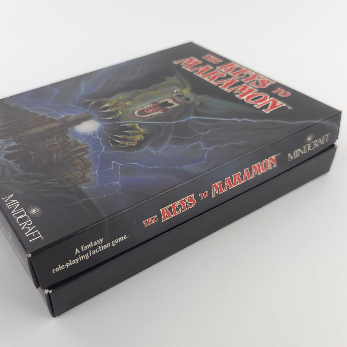 Amiga Spiel The Keys of Maramon Mindcraft Big Box OVP PAL