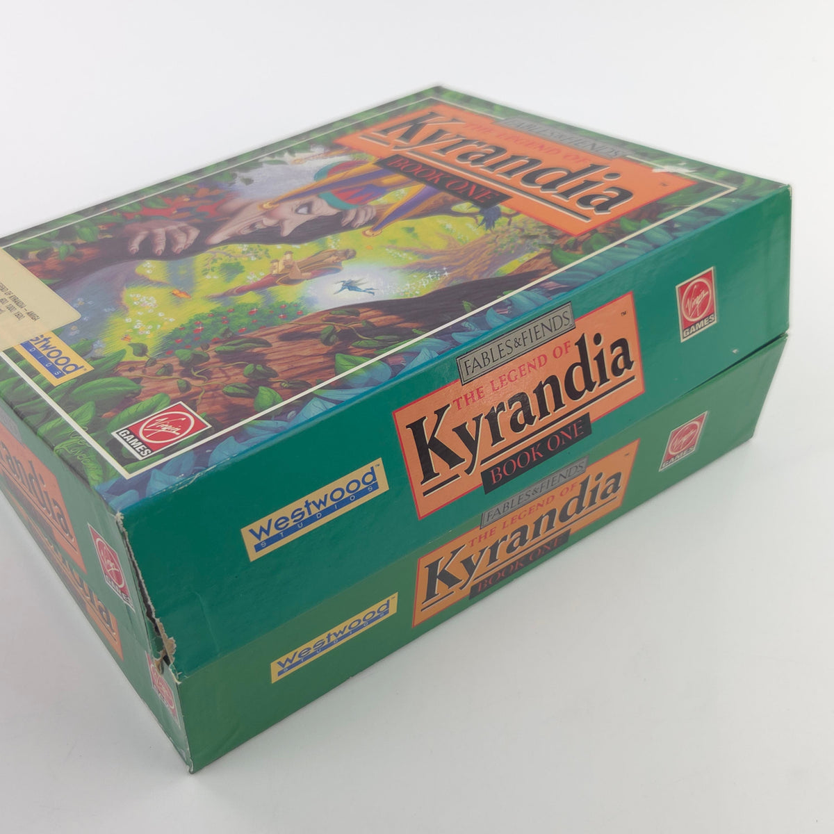 Amiga Spiel Legend of Kyrandia Book One Big Box OVP PAL