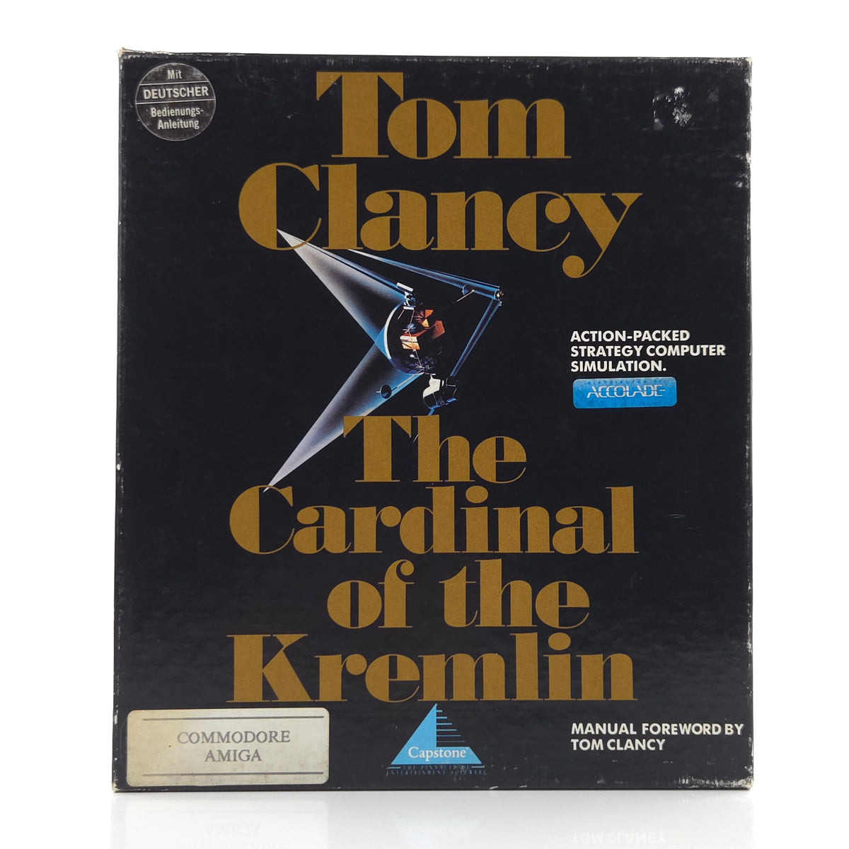 Amiga Spiel Tom Clancys Cardinal of the Kremlin OVP PAL
