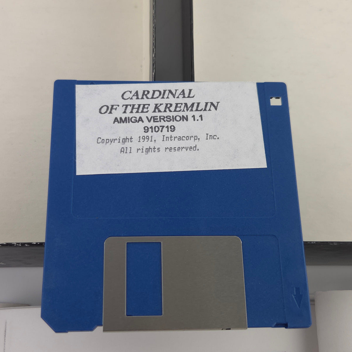 Amiga Spiel Tom Clancys Cardinal of the Kremlin OVP PAL